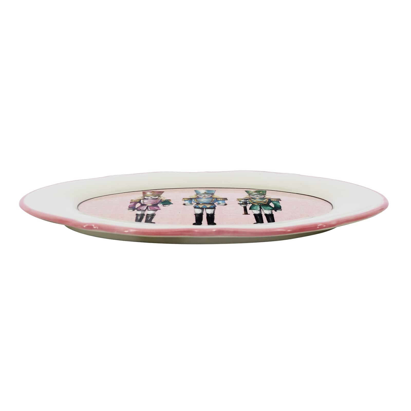 Assorted 12&#x22; Oval Ceramic Plate by Ashland&#xAE;, 1pc.