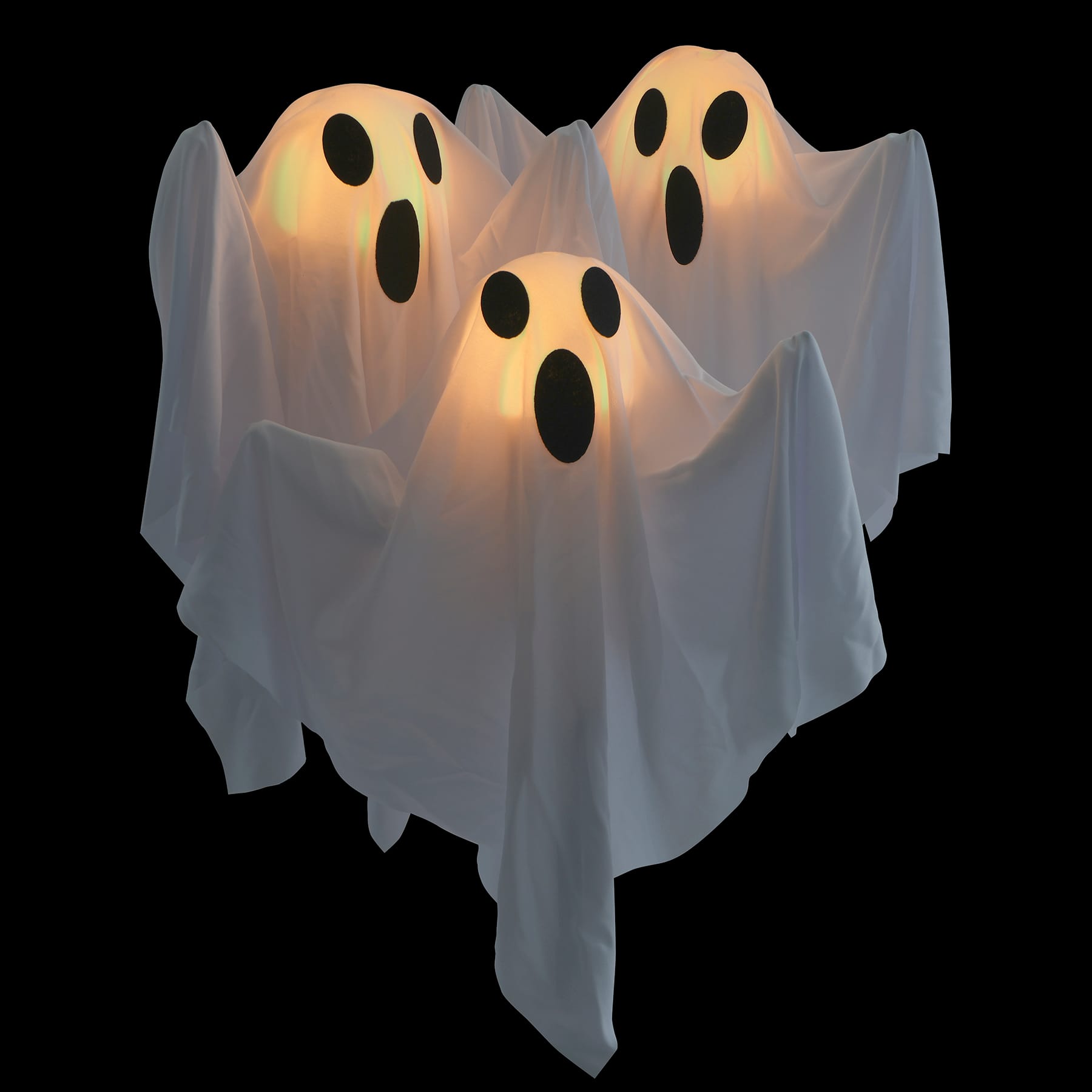 3ct. Warm White LED Lighted Ghost Pathway Markers by Ashland&#xAE;