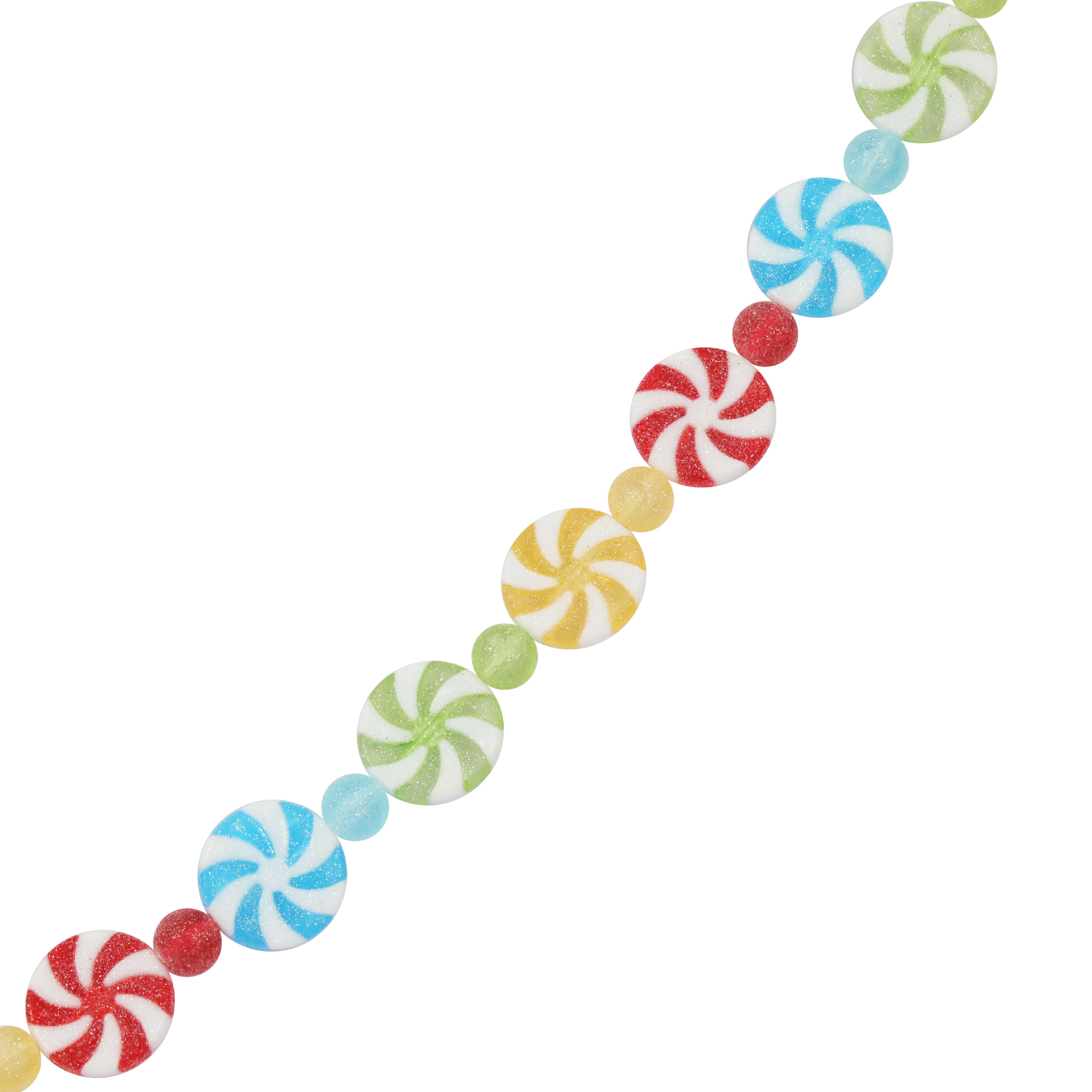 6ft. Multicolor Peppermint Garland by Ashland&#xAE;