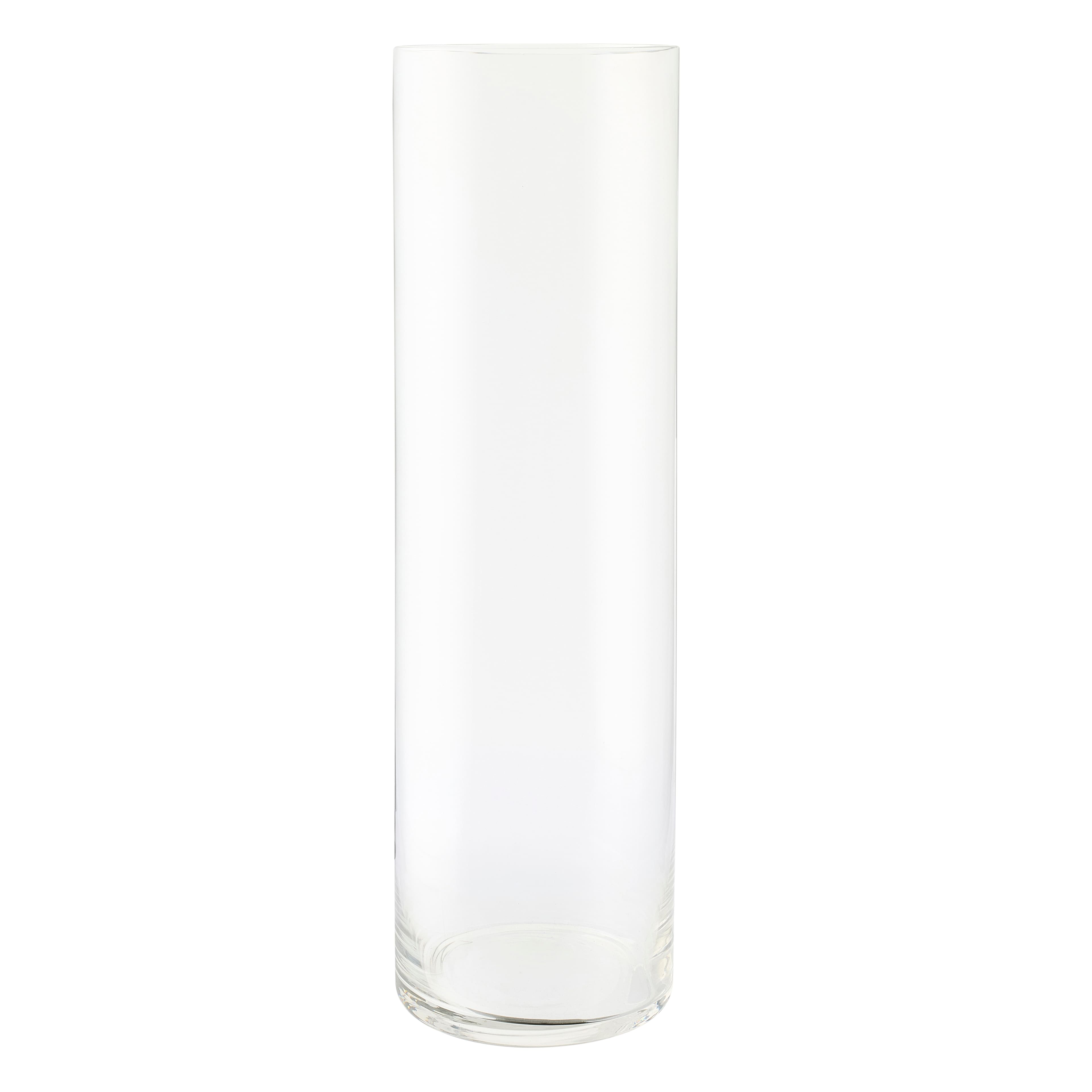 24" Clear Glass Cylinder Vase by Ashland®