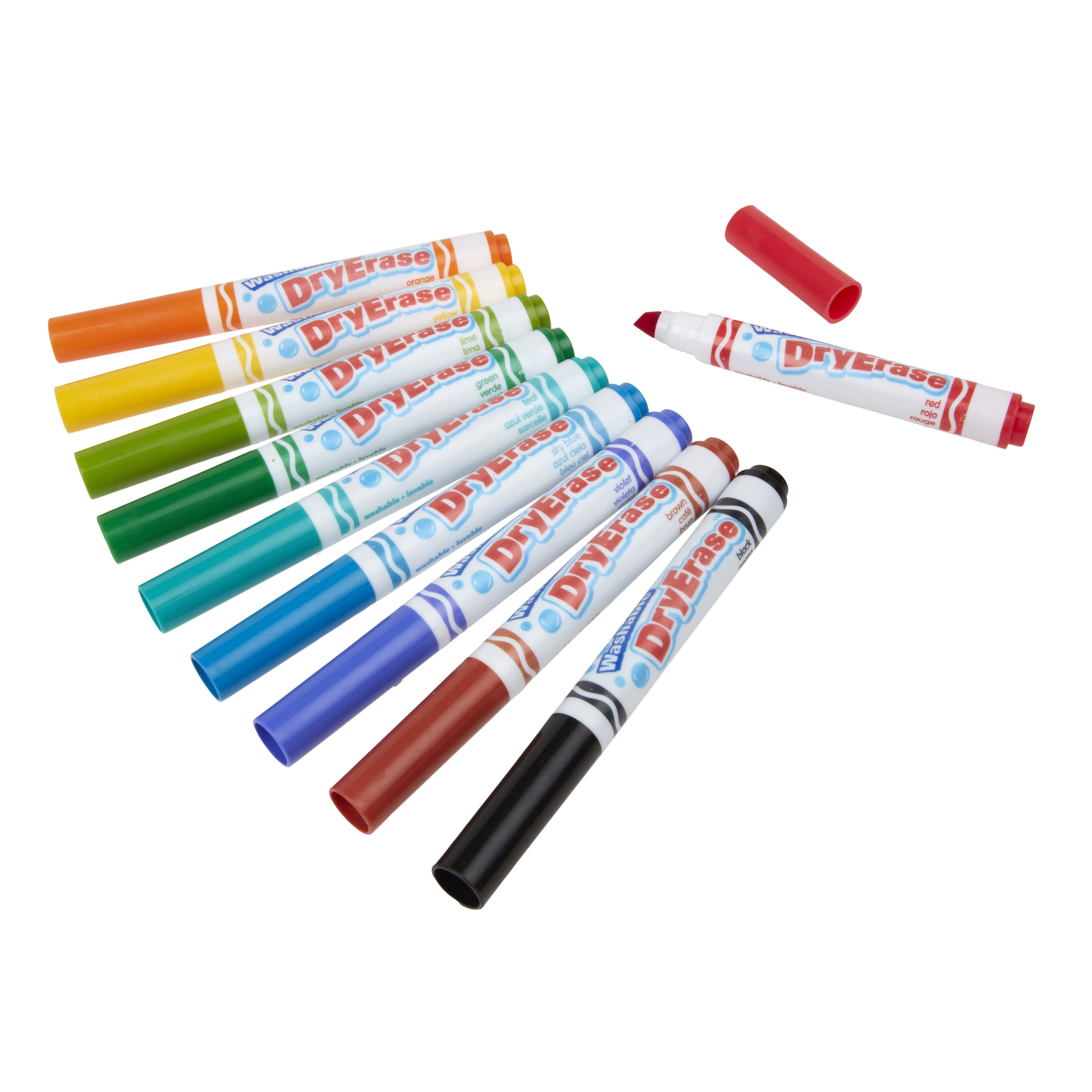 Crayola&#xAE; Washable Dry Erase&#x2122; Chisel Tip Markers, 10ct.