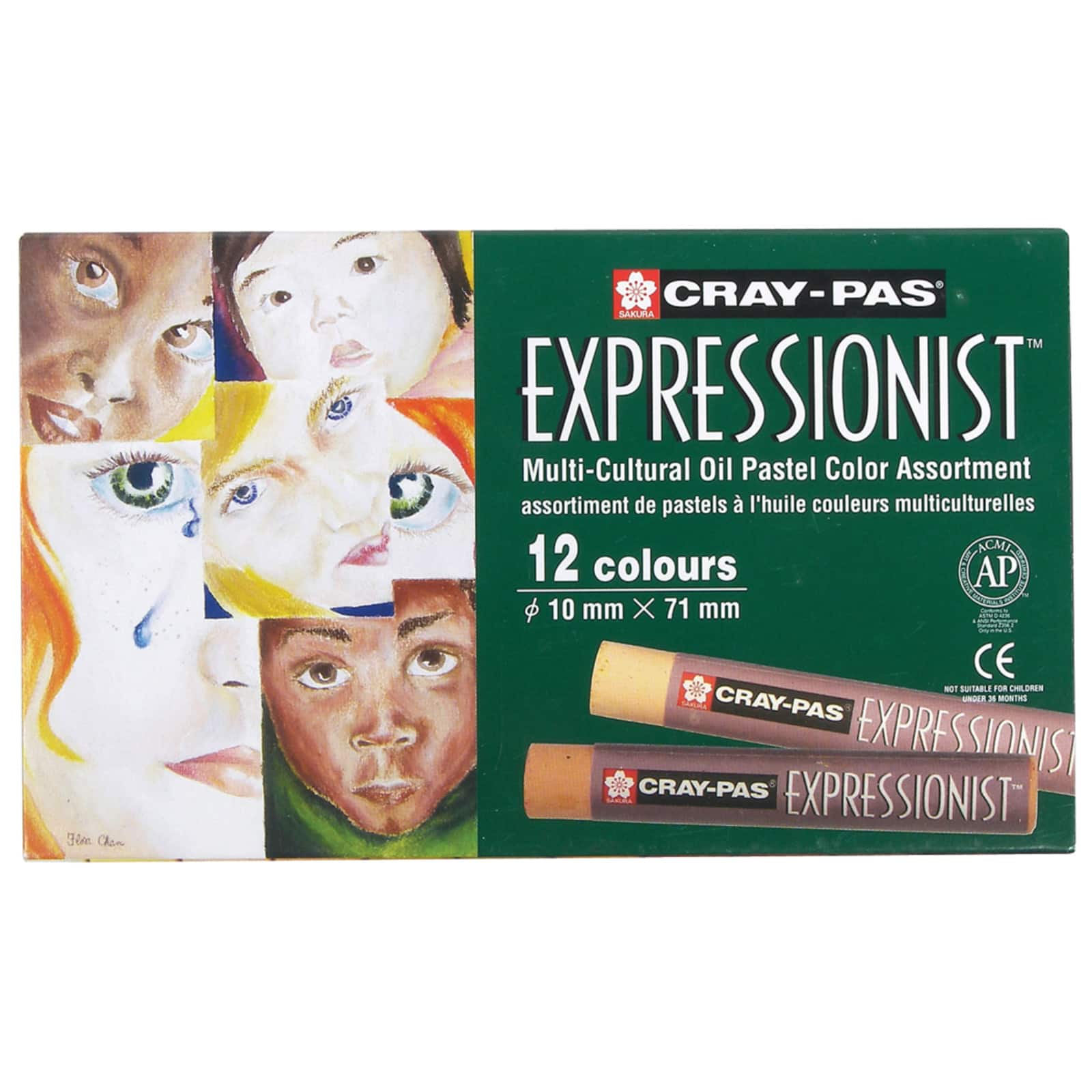 Cray-Pas&#xAE; Expressionist&#x2122; Multicultural Oil Pastel Set