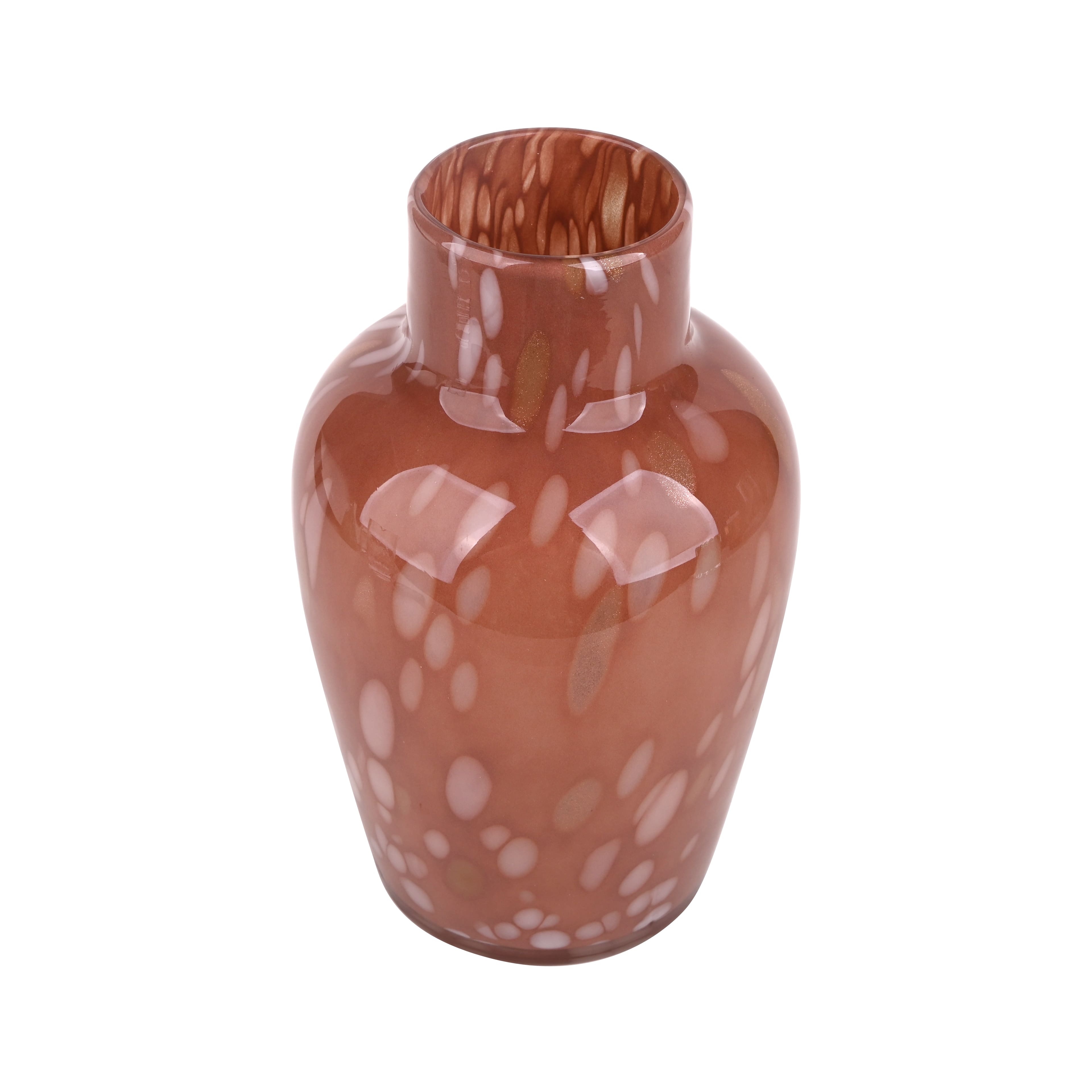 7.5&#x22; Pink Glass Vase by Ashland&#xAE;