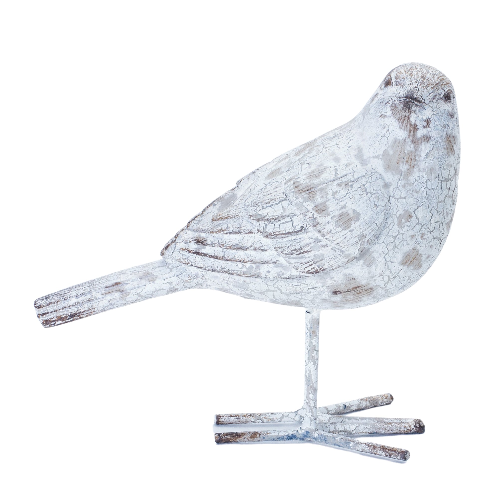 5.5" Weathered Bird Figurine Set