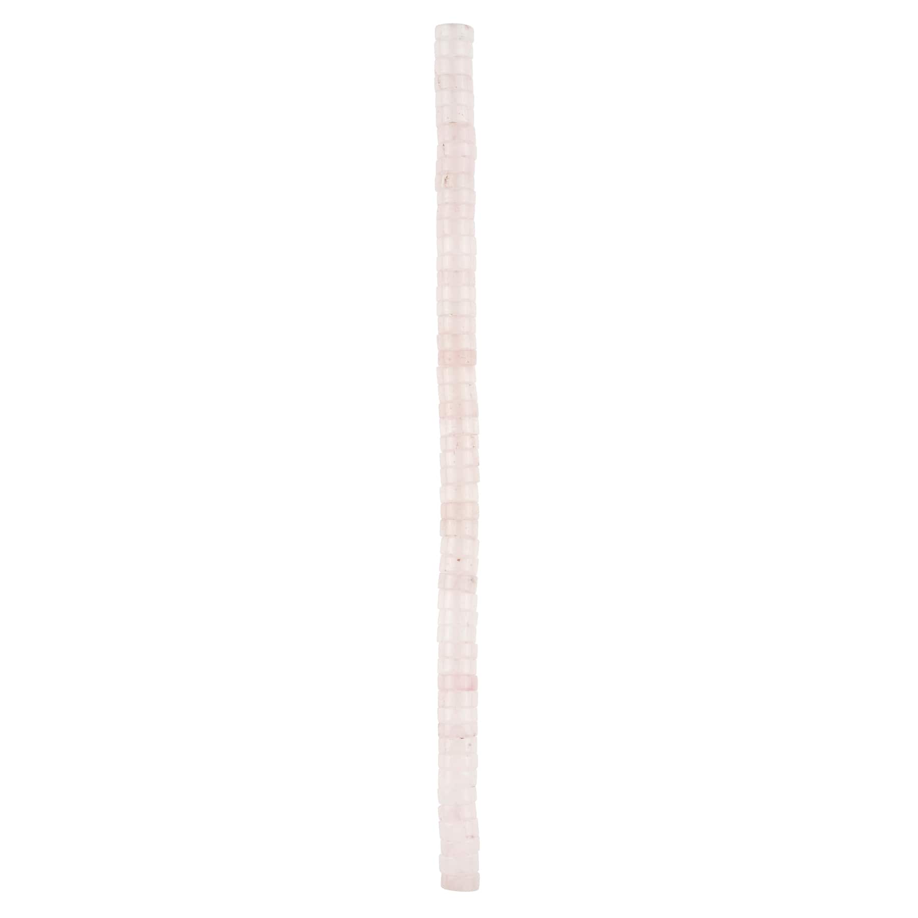 Rose Quartz Heishi Beads by Bead Landing&#x2122;