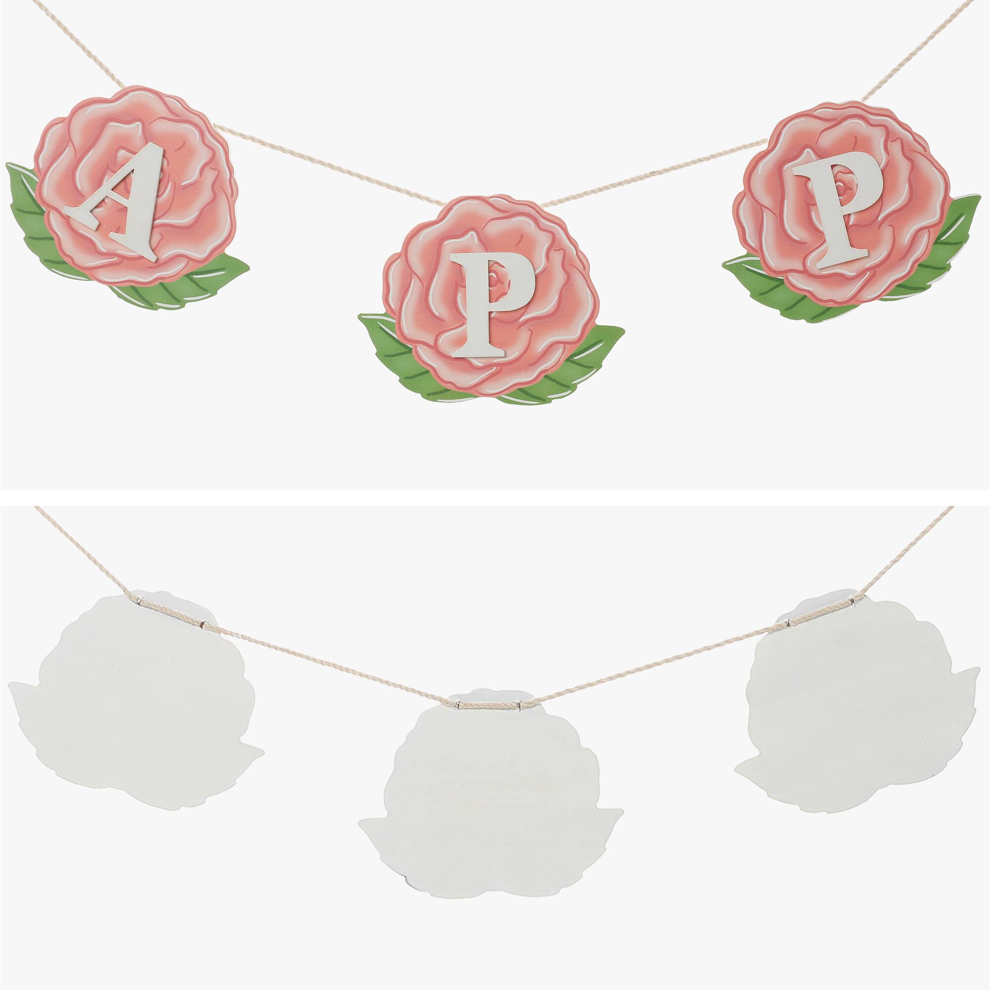 Glitzhome® Wooden Happy Mothers Day Garland Set
