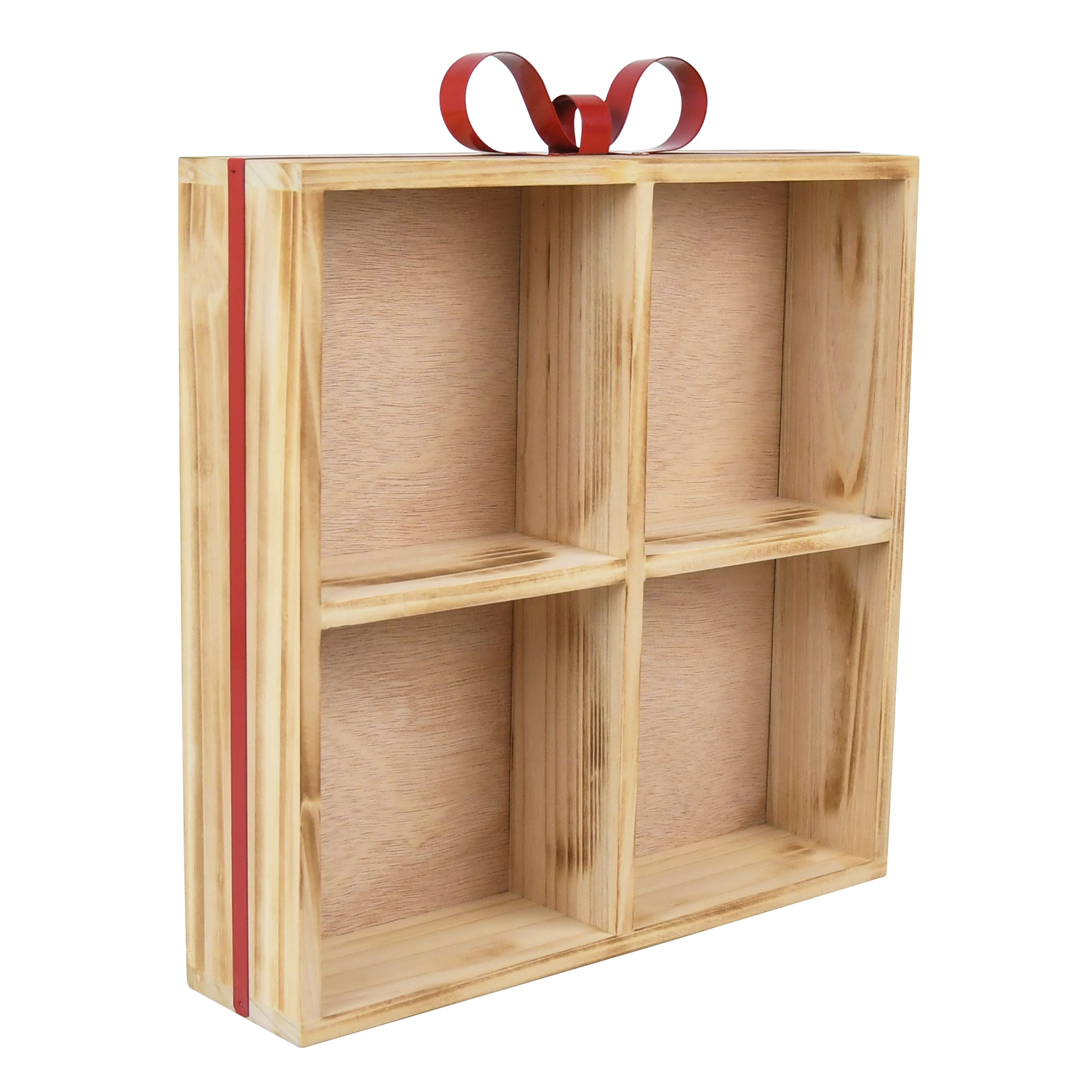 13.5&#x22; Natural Wood Present Tabletop Cubby by Ashland&#xAE;