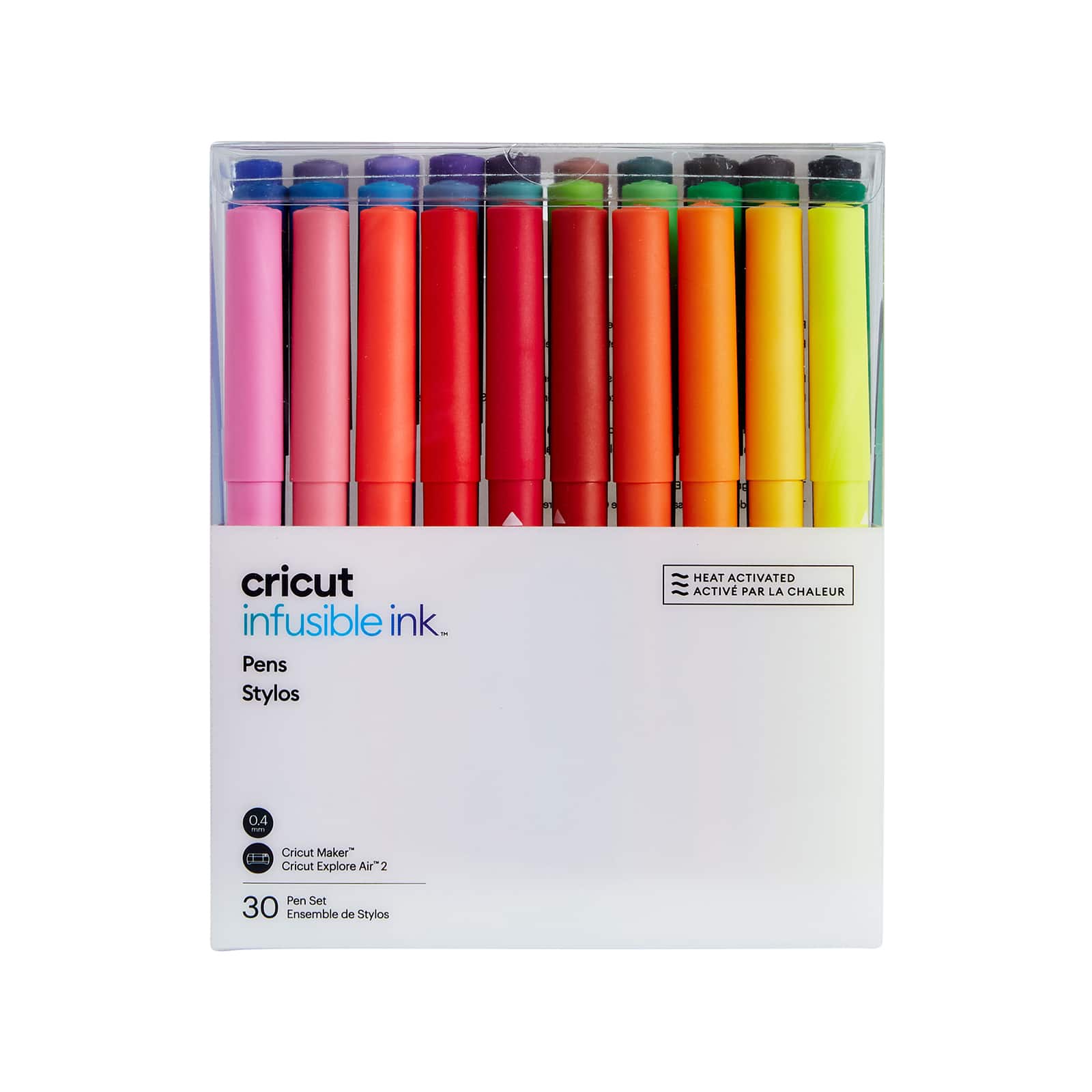 Cricut Infusible Ink Pen Set 30 Pack Explore Air 2 Maker Pens 