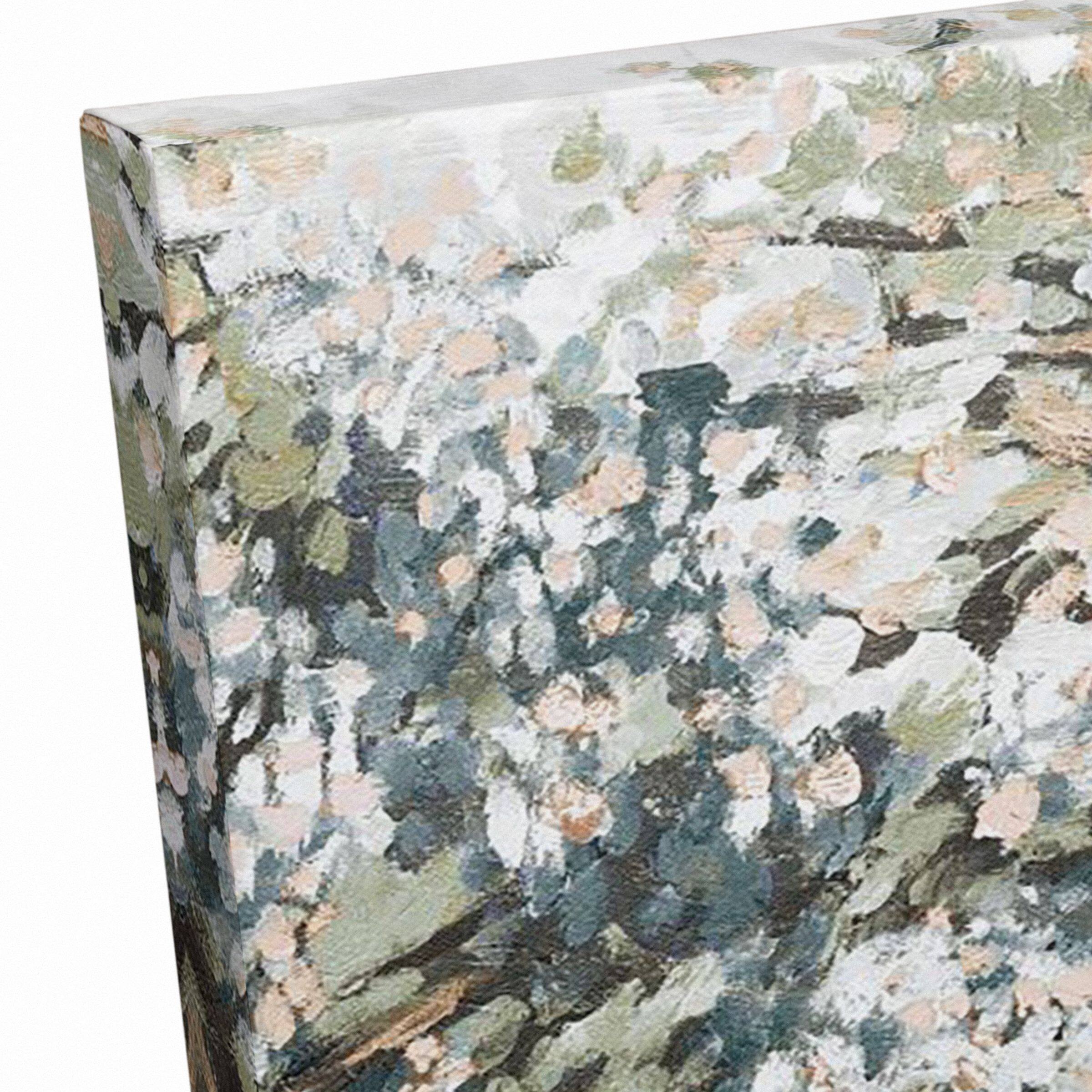 Soft Jewel Treescape 11&#x22; x 14&#x22; Canvas Wall Art
