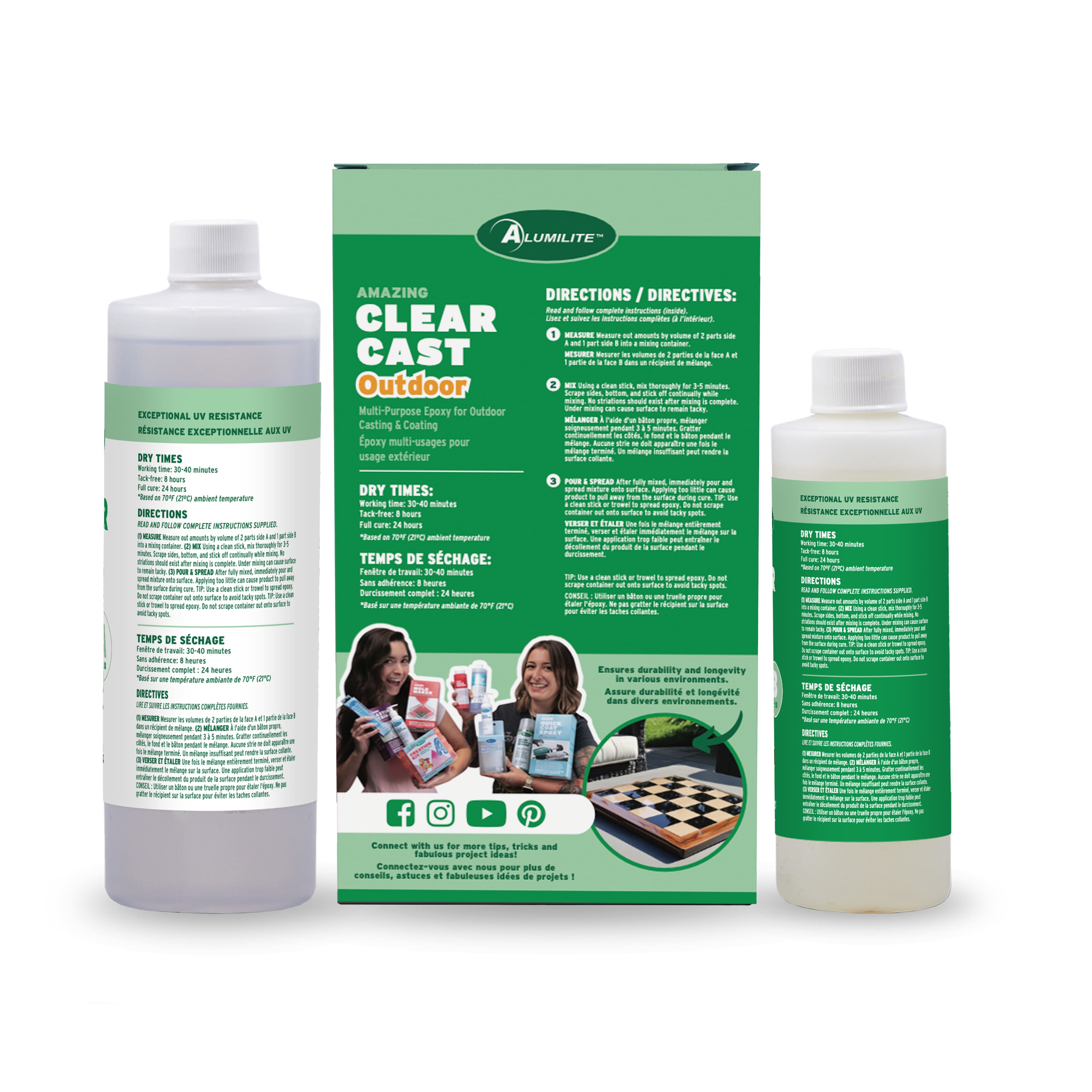 Alumilite&#x2122; 24oz. Amazing Clear Cast Outdoor Epoxy