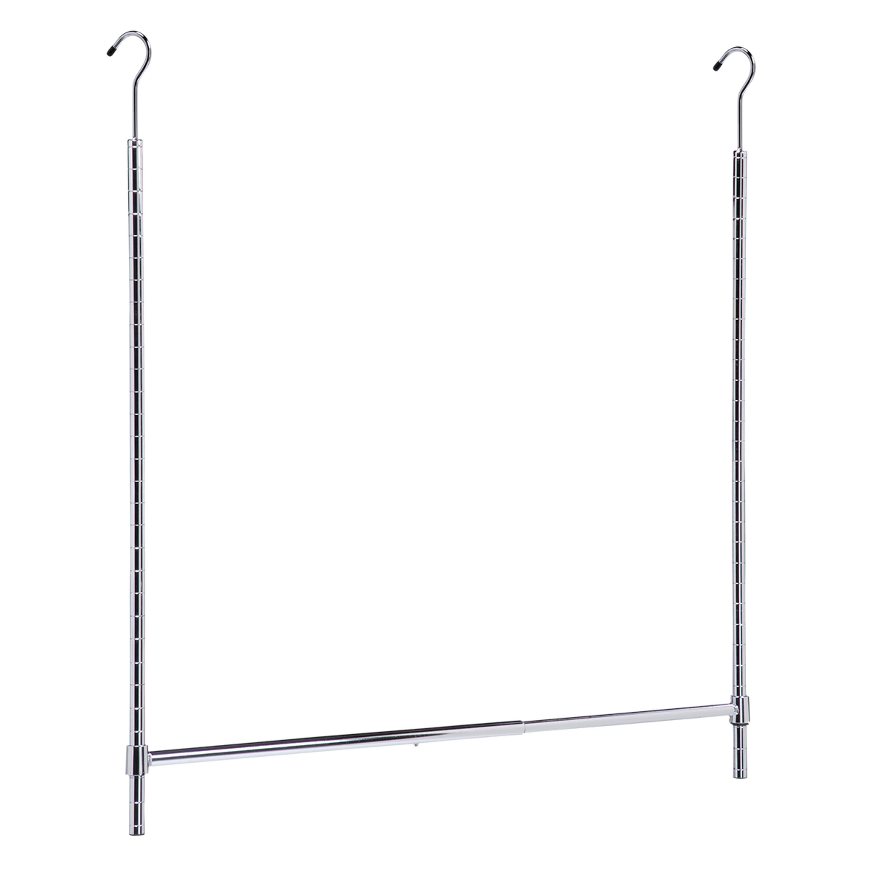 Honey Can Do Chrome Adjustable Hanging Closet Rod