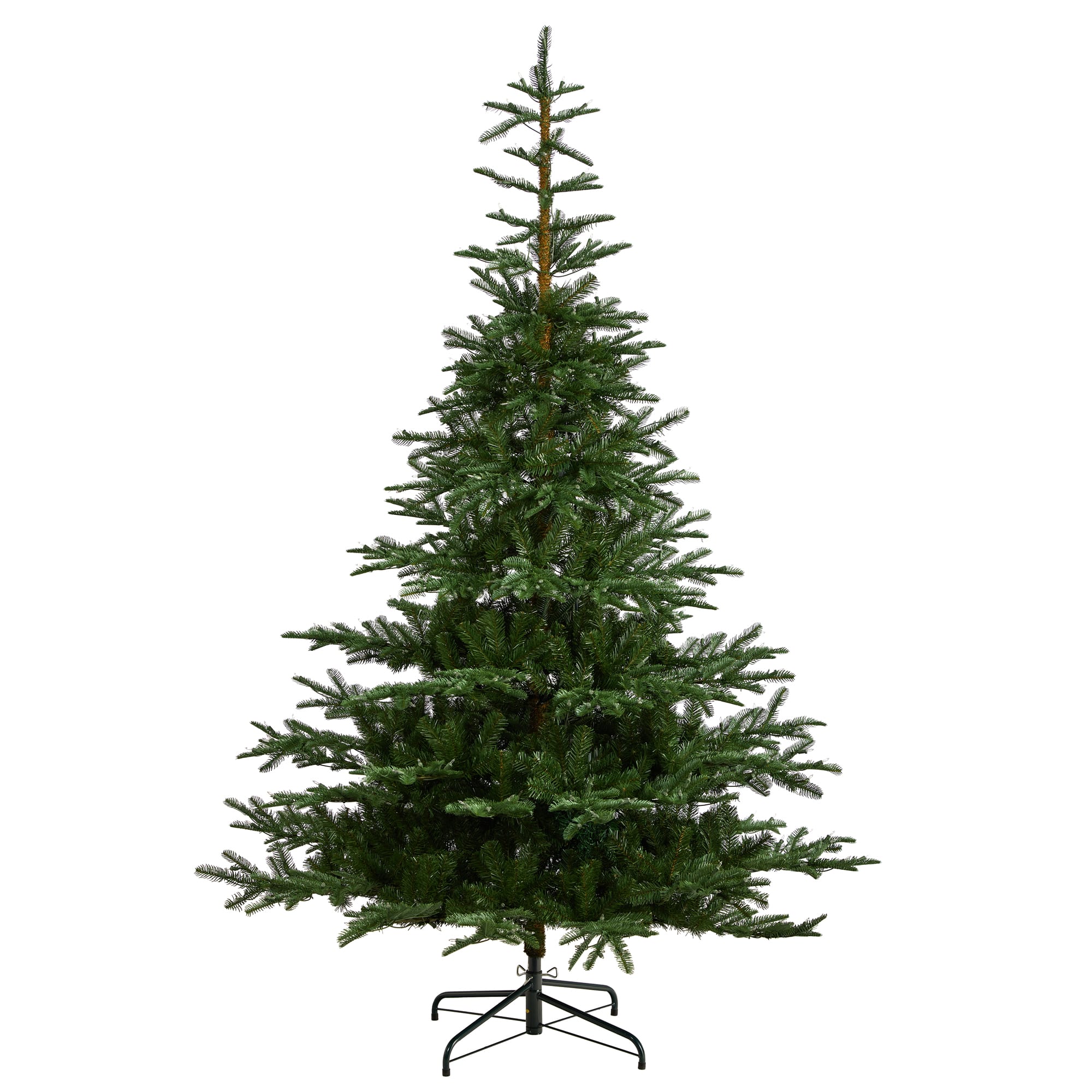 8ft. Pre-Lit Layered Washington Spruce Artificial Christmas Tree, Clear ...