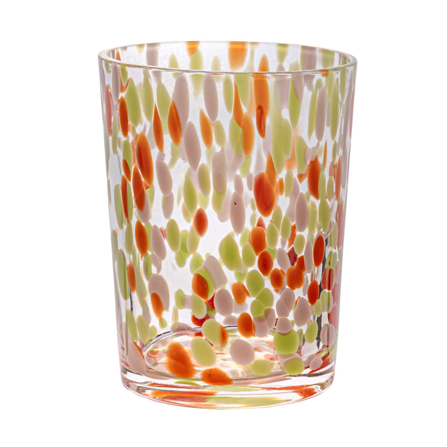 Hello Honey® Round Varied Multicolor Drinking Glass Set