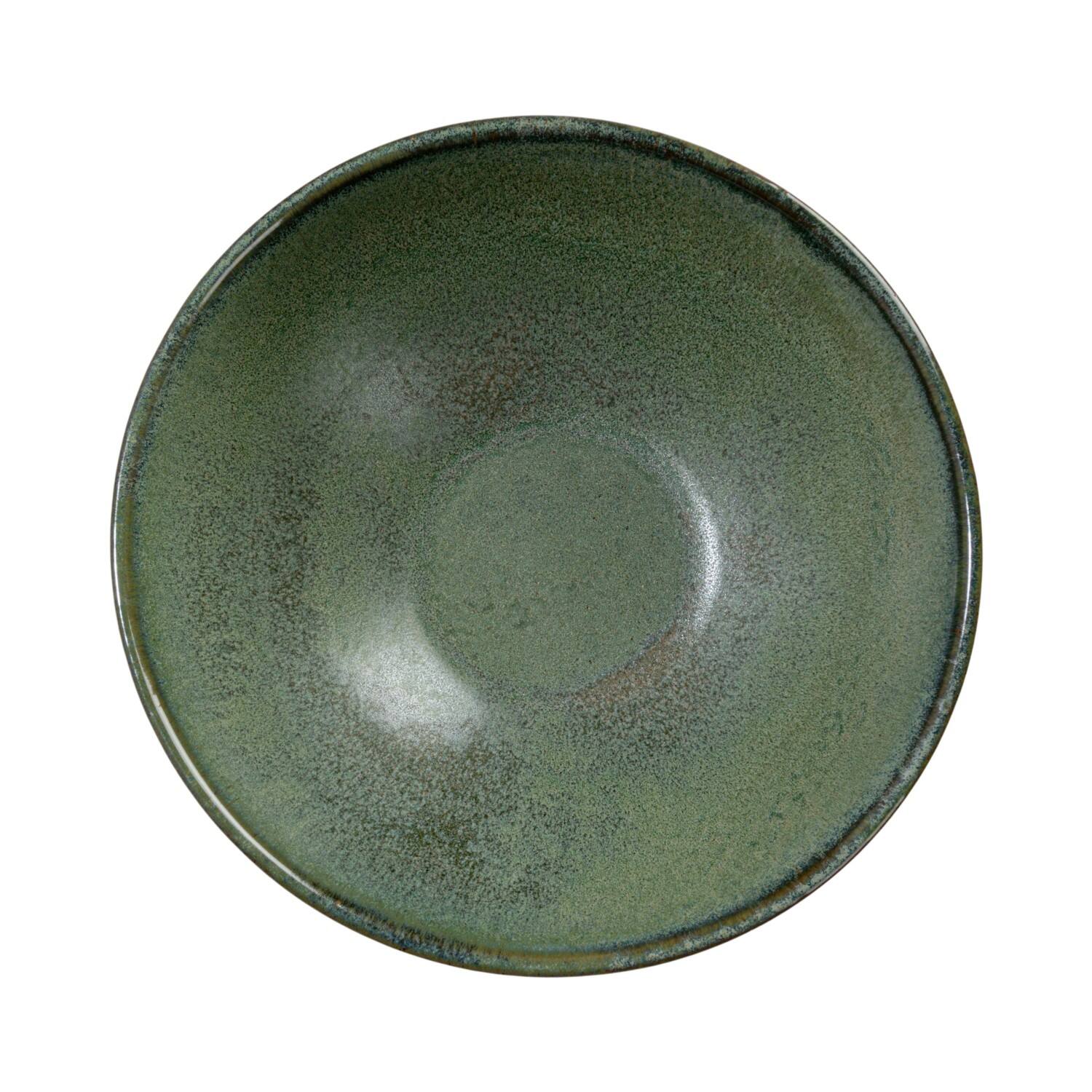 Hello Honey&#xAE; 8&#x22; Matte Teal Stoneware Bowl with Reactive Glaze, 2ct.