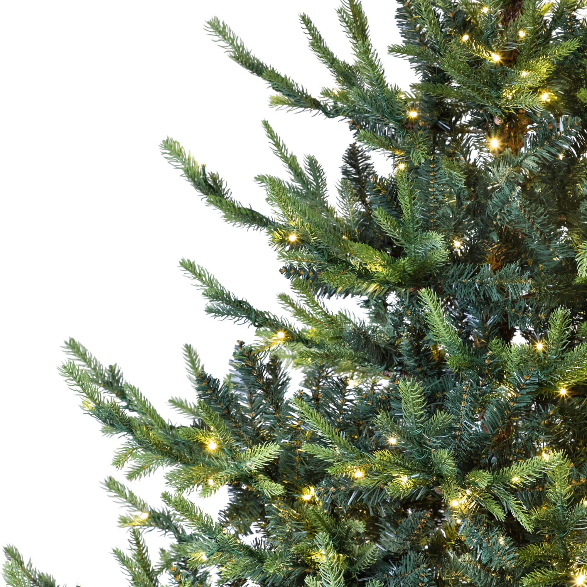 6ft. Pre-Lit Real Touch&#x2122; Elite Glenmora Pine IPT Artificial Christmas Tree, Dual Color LED Lights