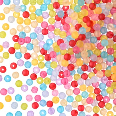 Multicolor Round Beads, 8mm by Bead Landing™ image