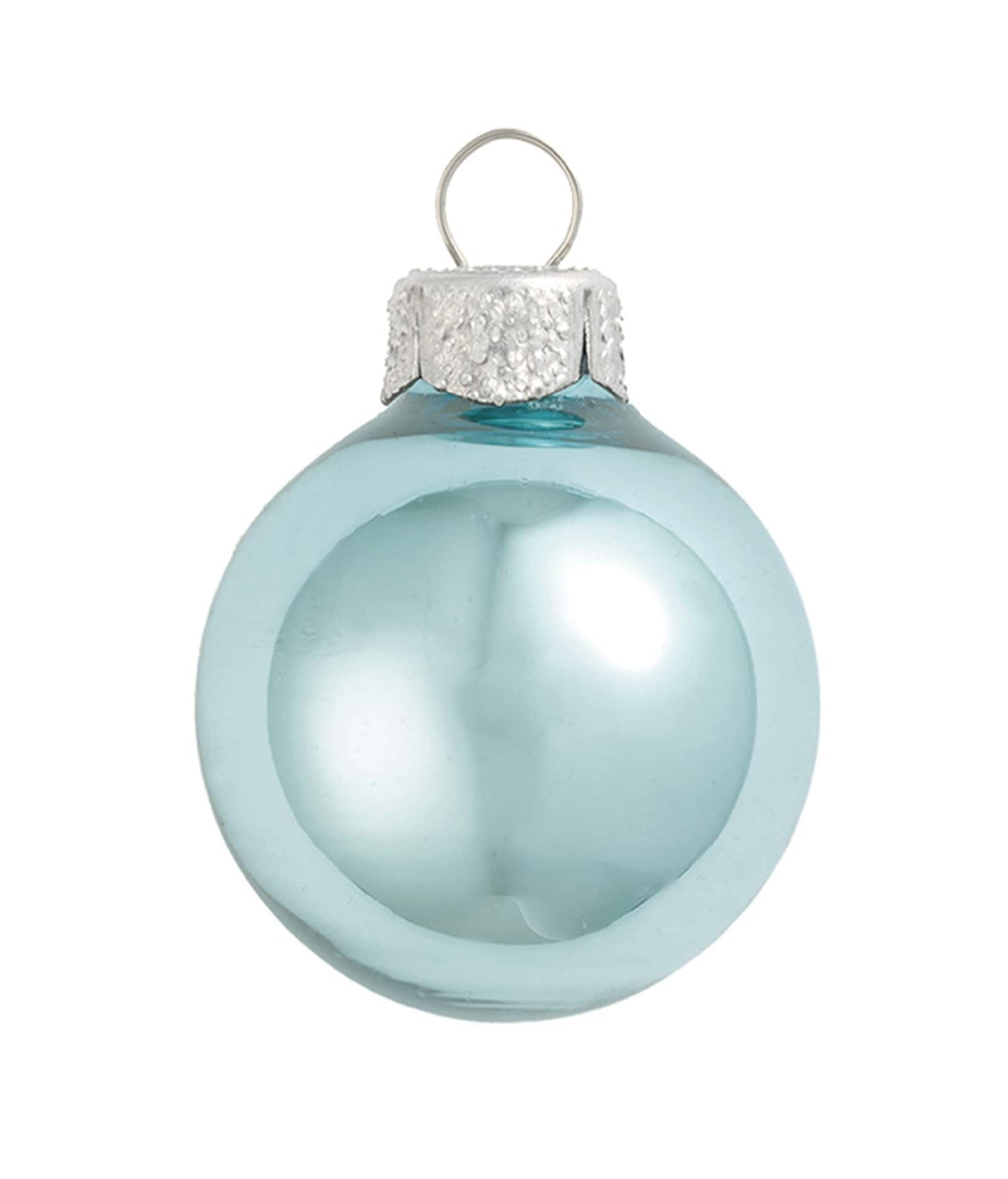 Whitehurst 40ct. 1.25" Glossy Glass Ball Ornaments