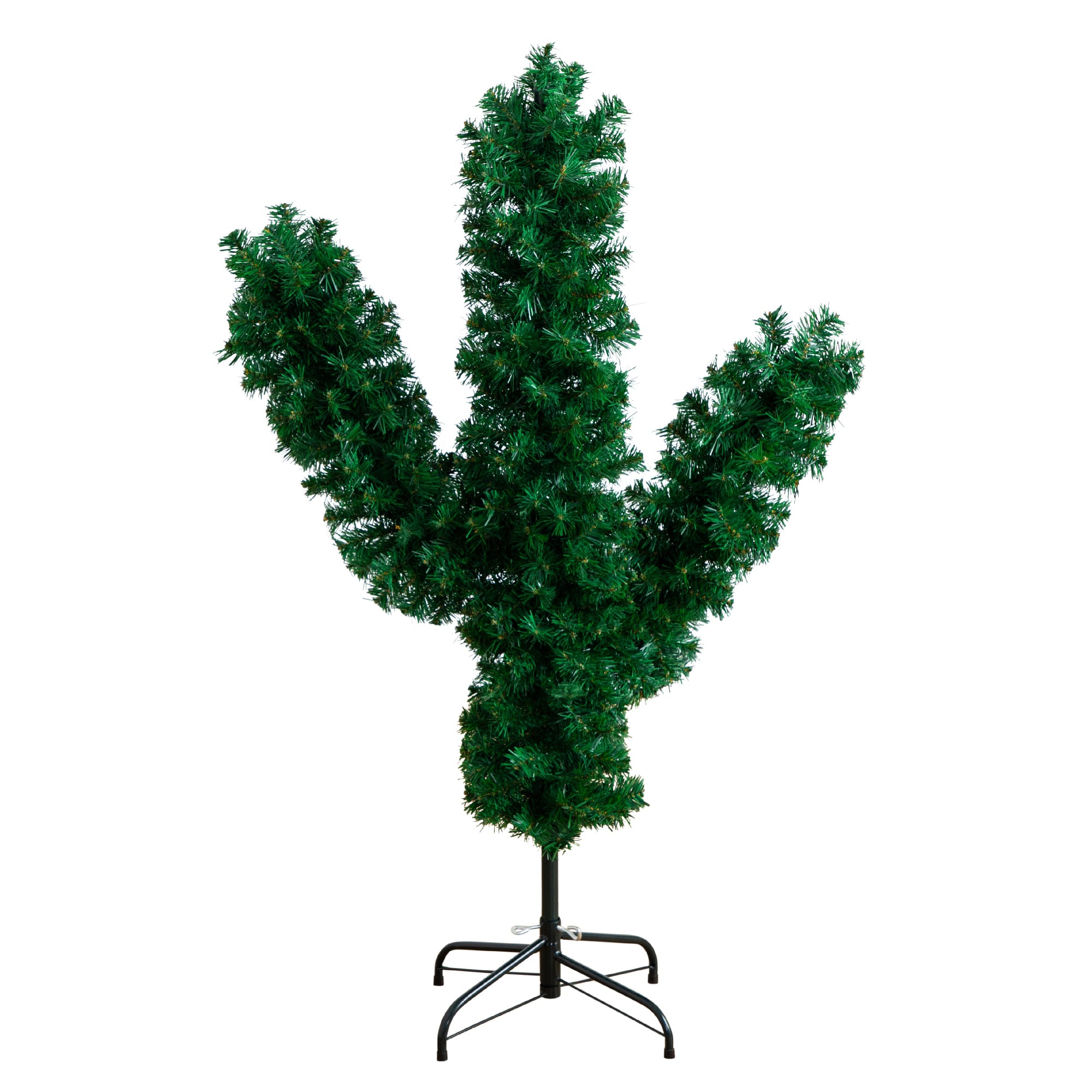 4ft. Unlit Green Cactus Artificial Christmas Tree