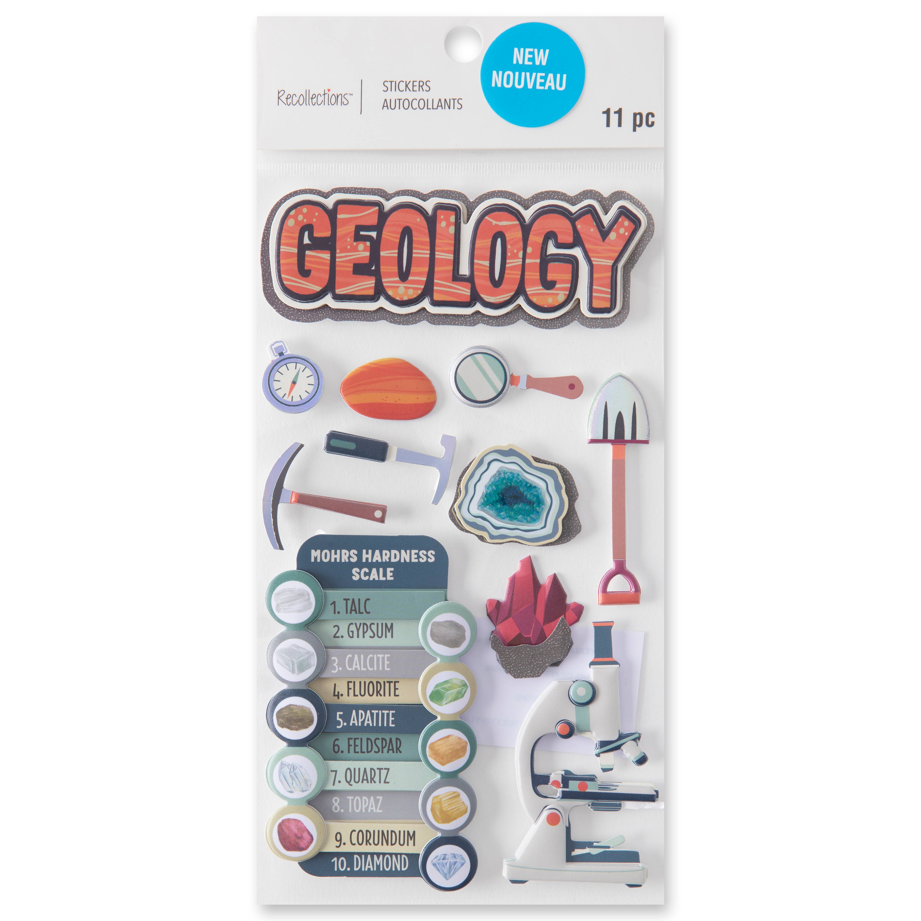 Geology Dimensional Stickers by Recollections&#x2122;