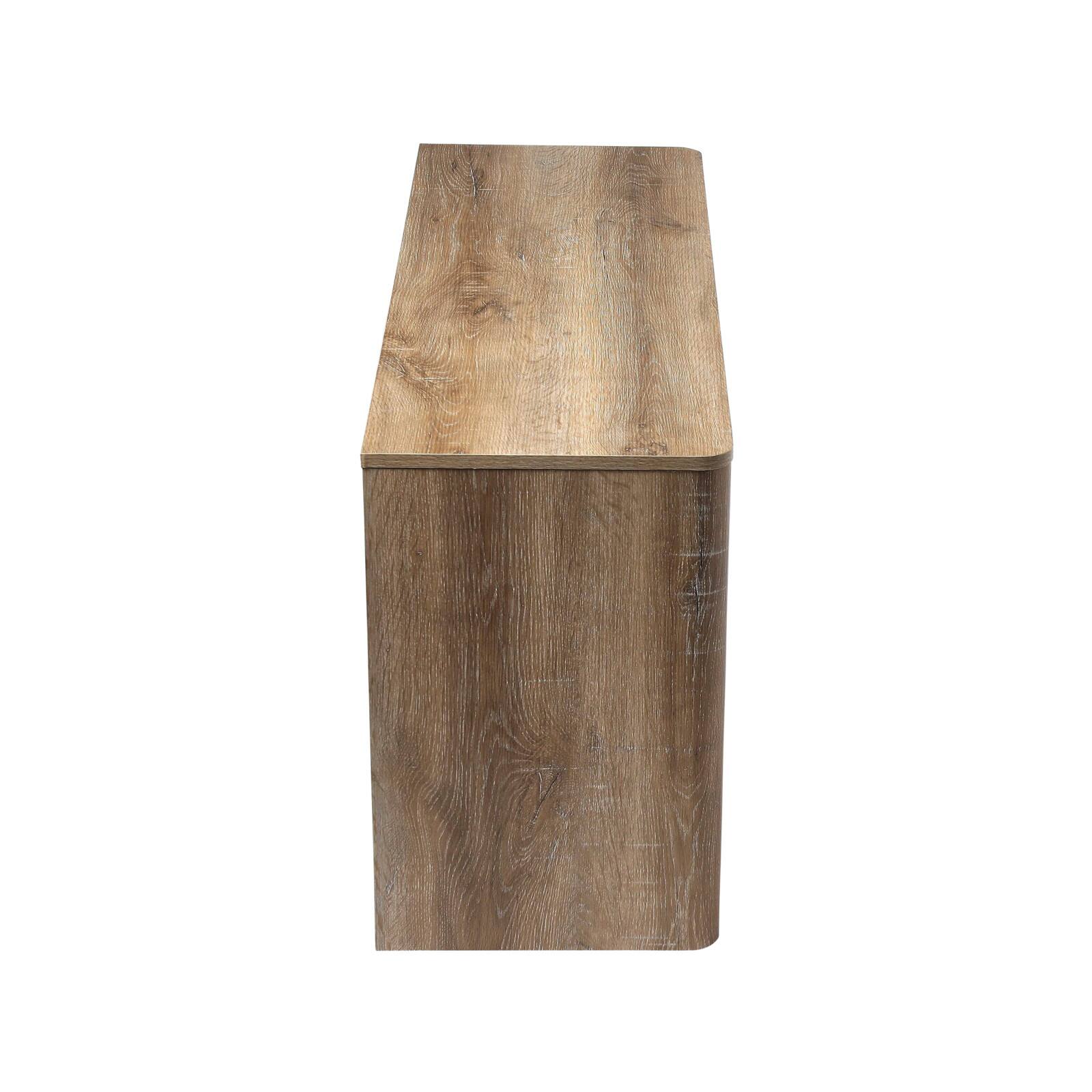 Hello Honey® Coastal Oak TV Stand with Storage