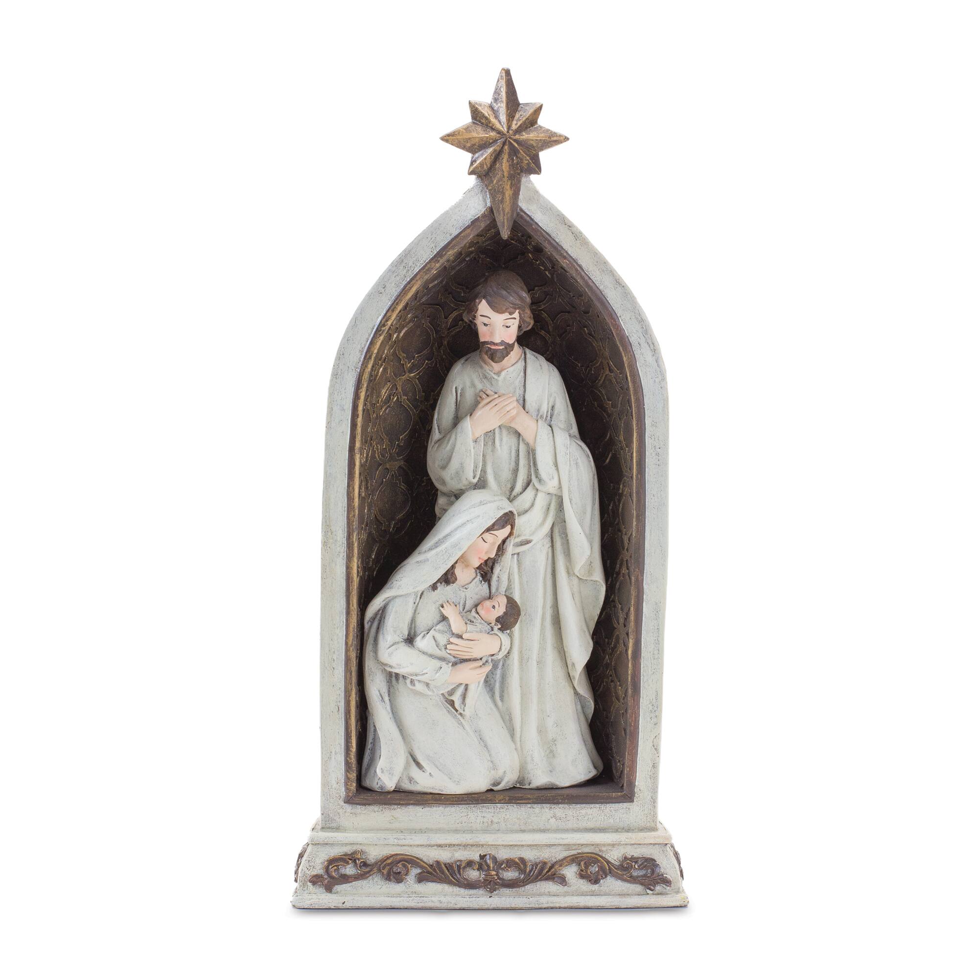 12.5&#x22; Holy Family Nativity Arch, 2ct.