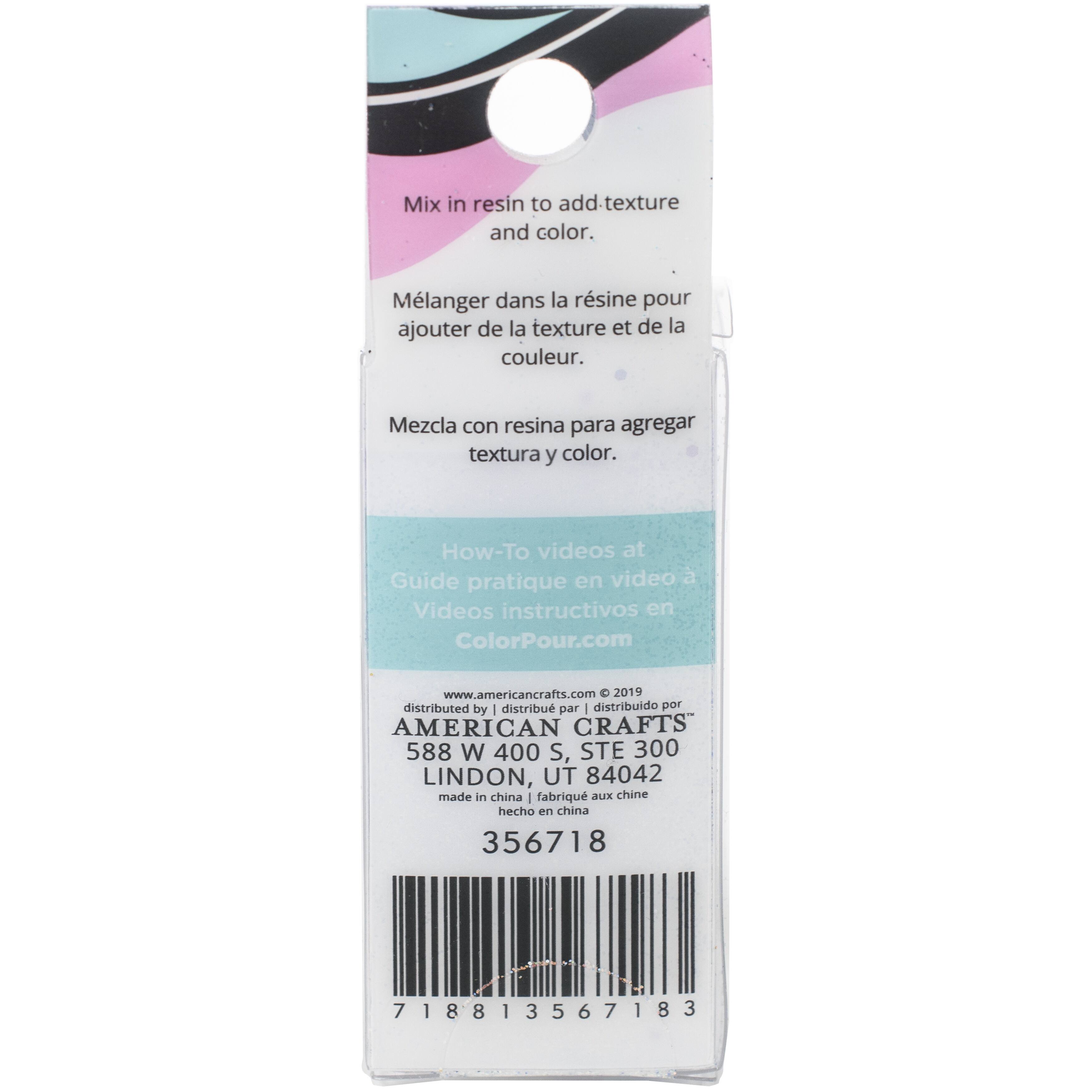 American Crafts&#x2122; Color Pour Resin Geode Mix-Ins