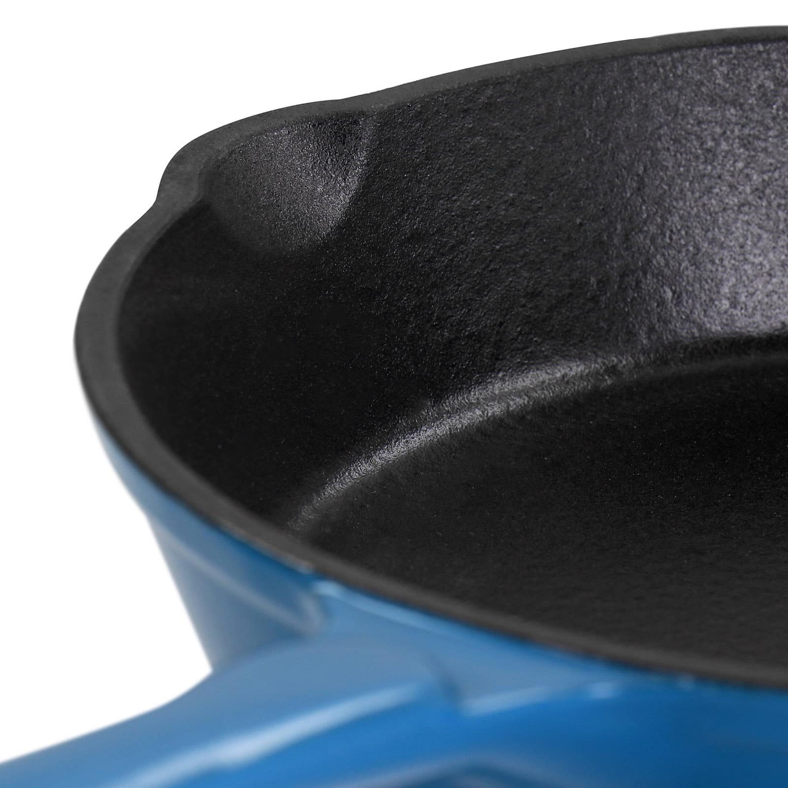 MegaChef Enameled 8" Round PreSeasoned Cast Iron Frying Pan