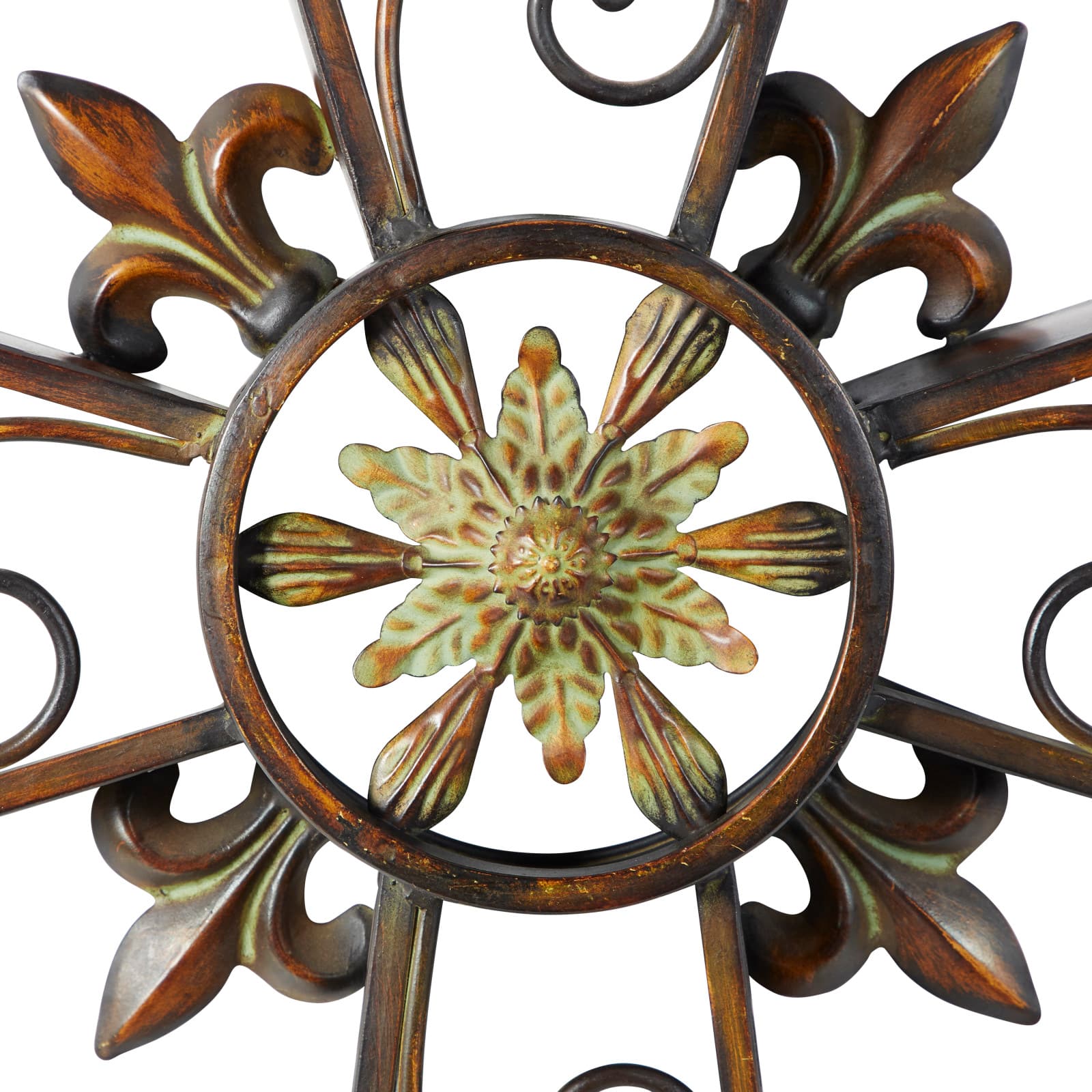 Brown Metal Traditional Wall Decor, 31&#x22; x 23&#x22;
