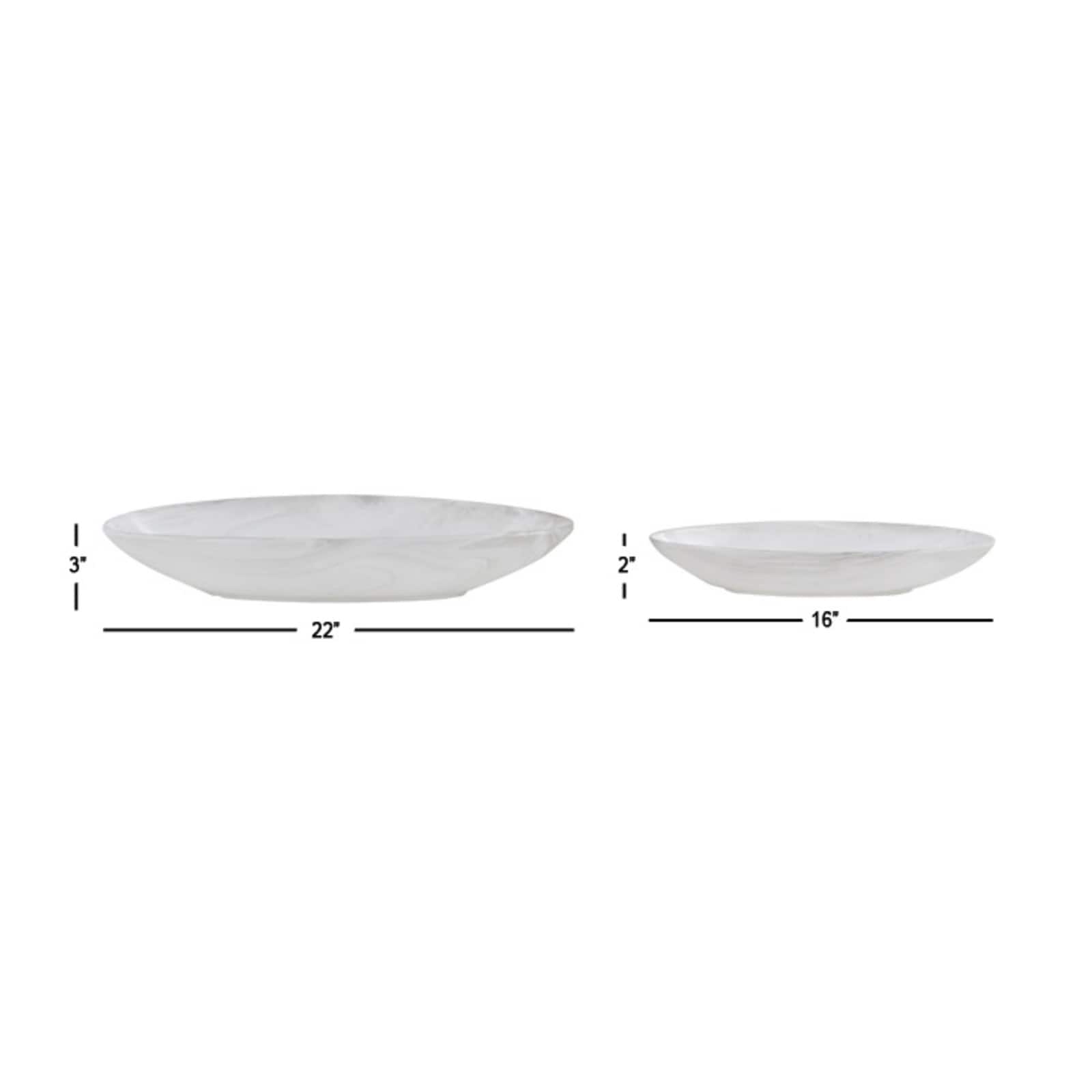 CosmoLiving by Cosmopolitan White Porcelain Country Planter Set
