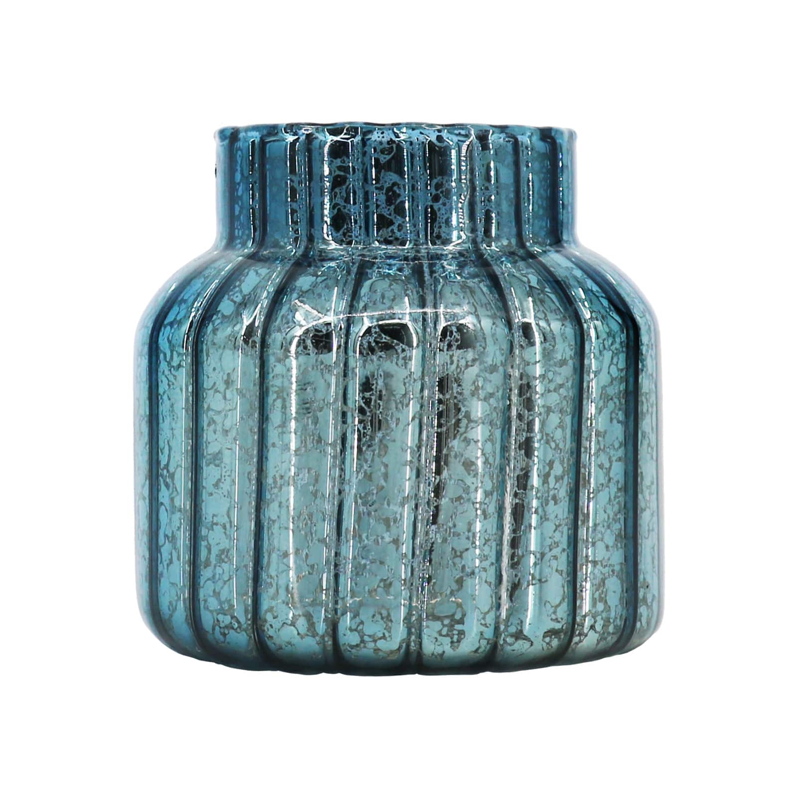 Assorted 3.25&#x22; Ribbed Mercury Glass Vase by Ashland&#xAE;