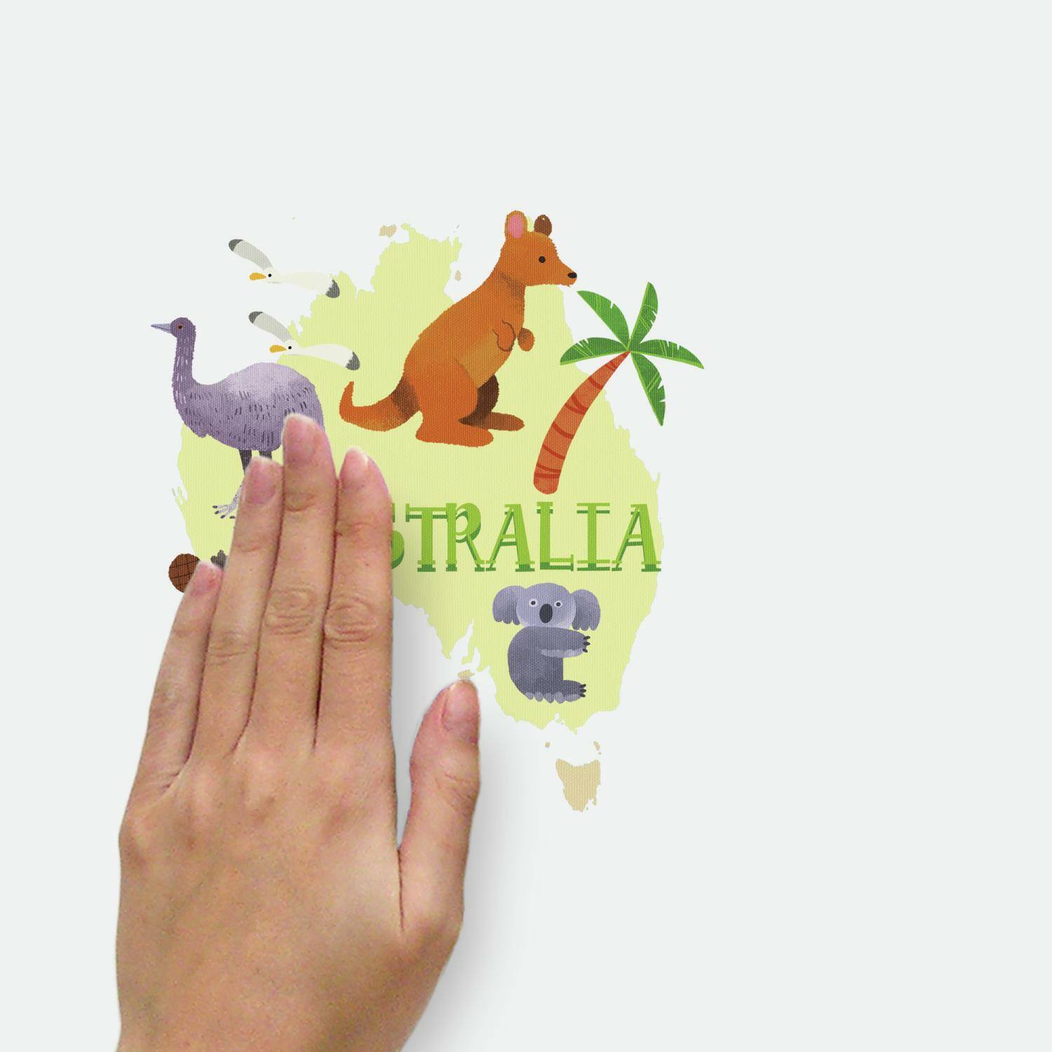 RoomMates Kids World Map Peel & Stick Giant Wall Decals