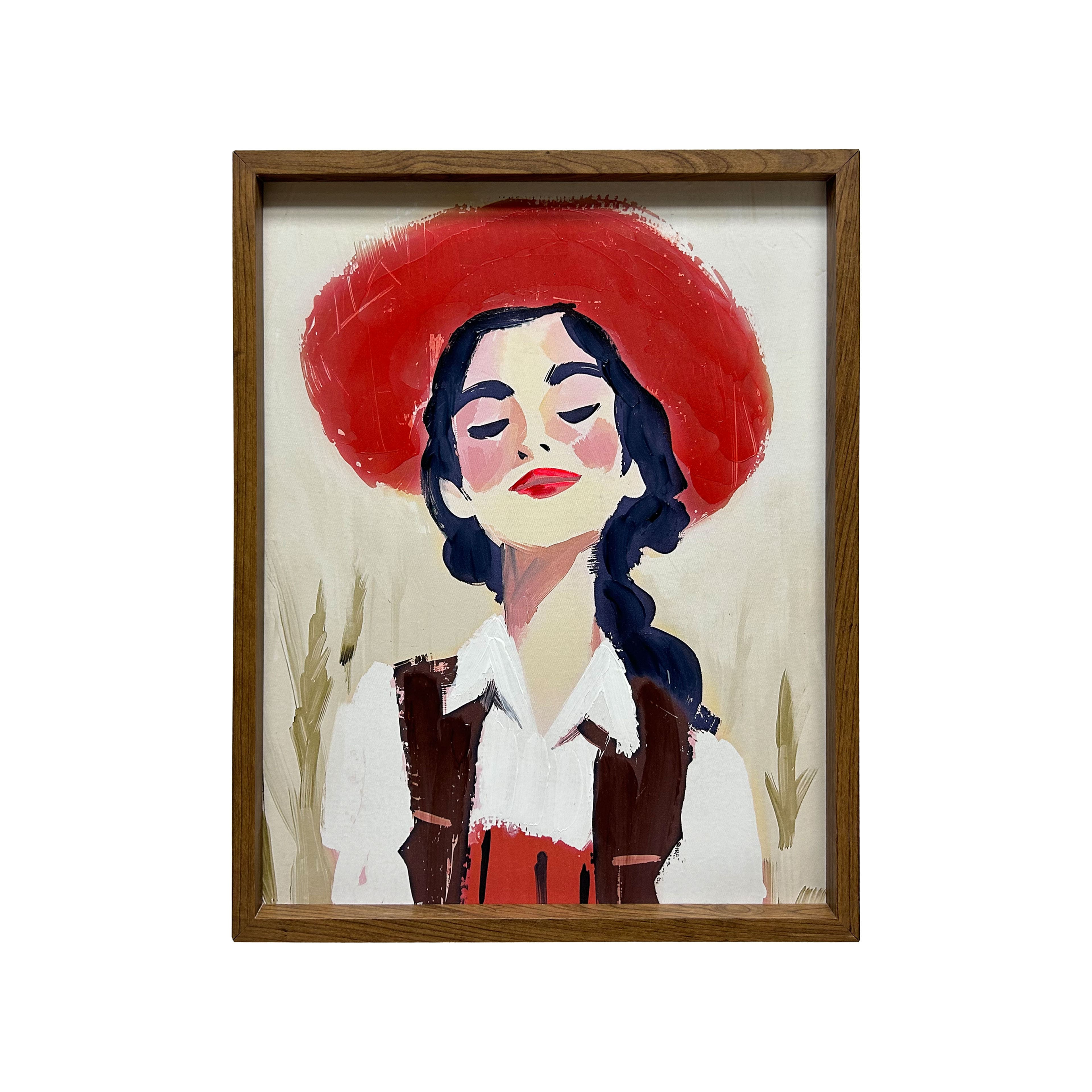 Portrait of a Cowgirl Wall D&#xE9;cor by Ashland&#xAE;