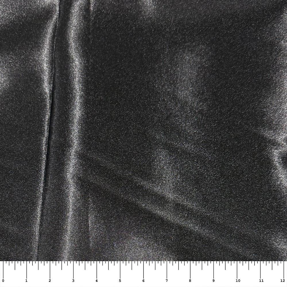 Feldman Black Costume Satin