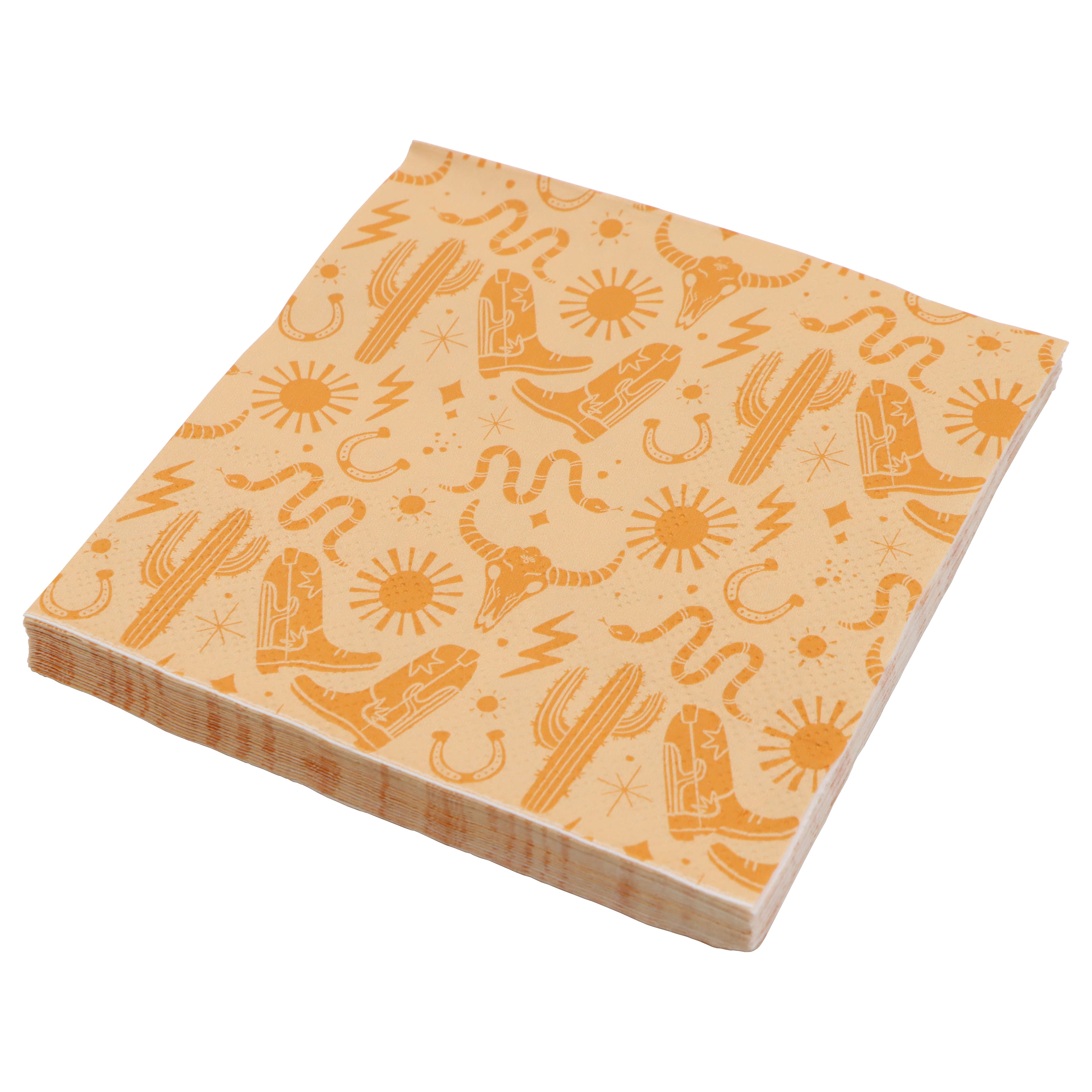 Orange Southwestern Cocktail Napkins, 20ct. by Ashland&#xAE;