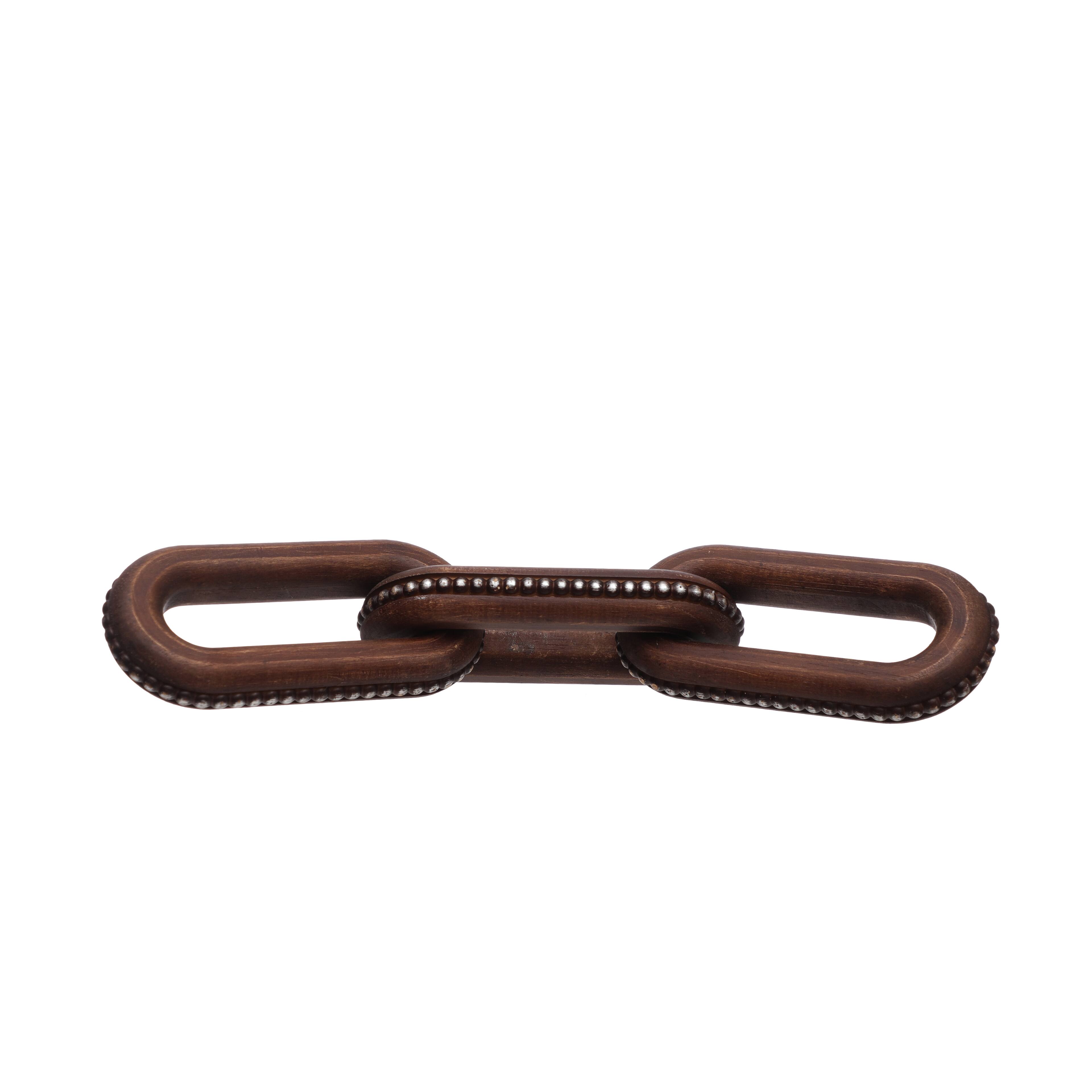 22.5" Natural Wood Chain Tabletop Décor by Ashland®