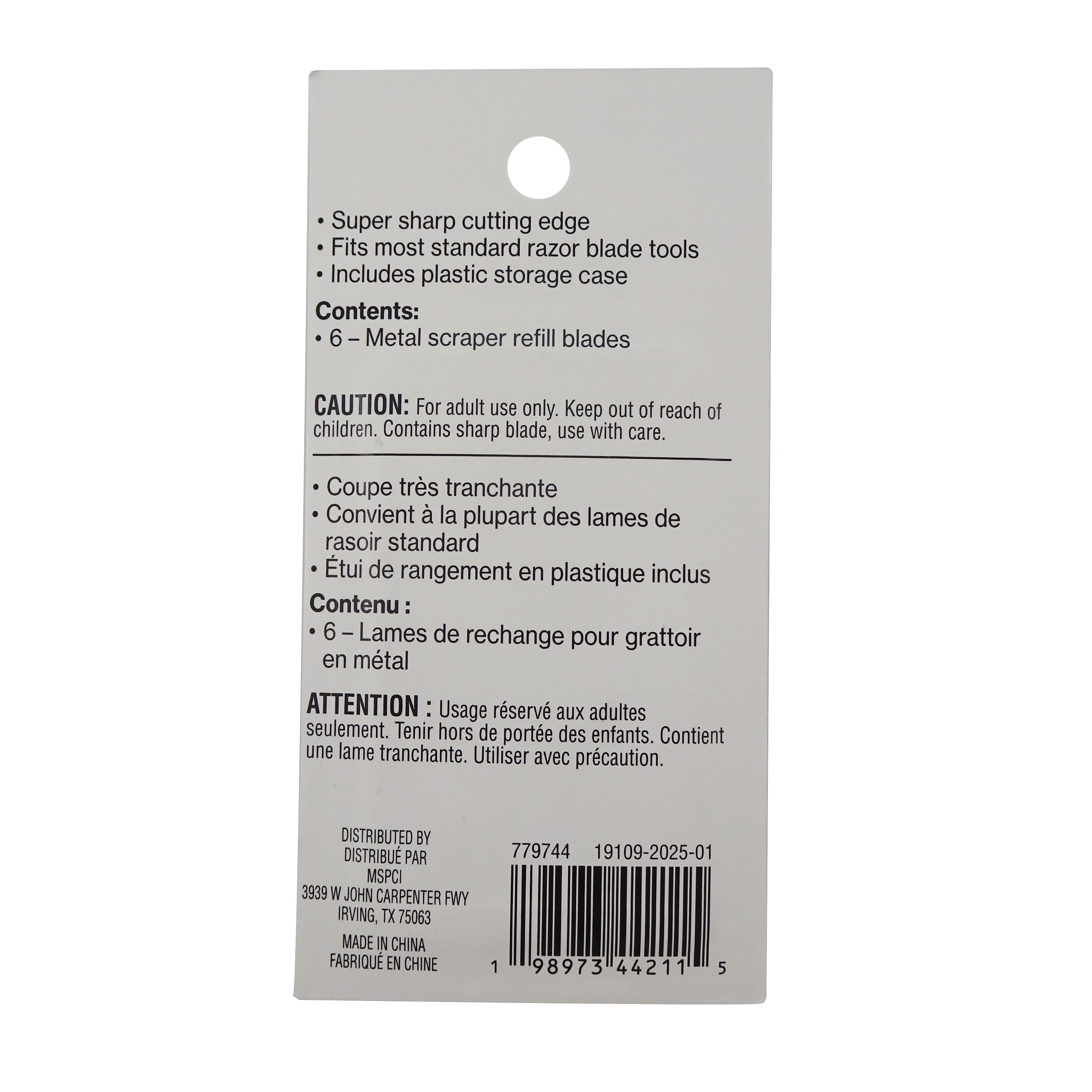 Metal Scraper Refill Blades, 6ct. by Craft Smart&#xAE;