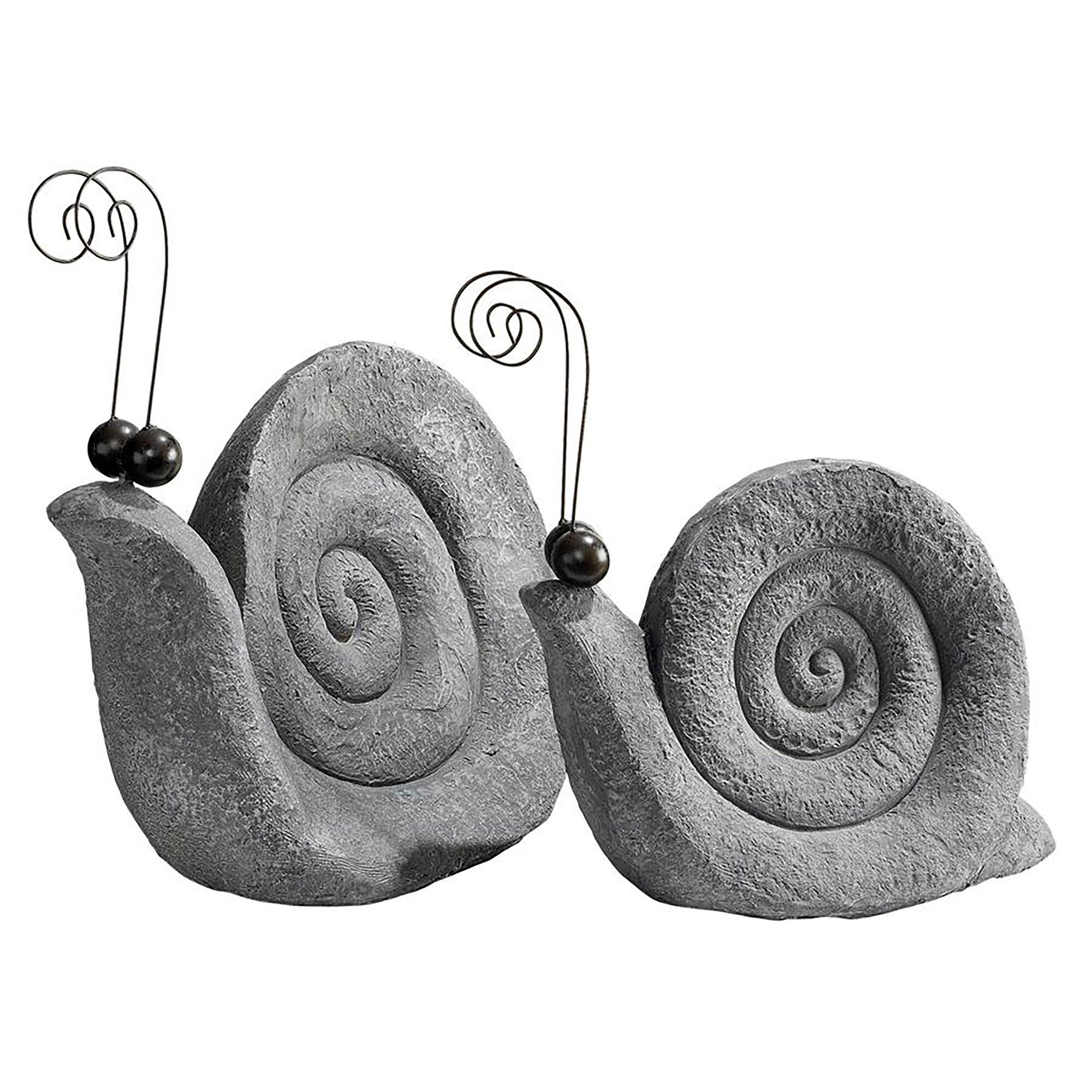 Design Toscano&#xAE; 16&#x22; Medium At a Snail&#x27;s Pace Garden Gastropod Statue