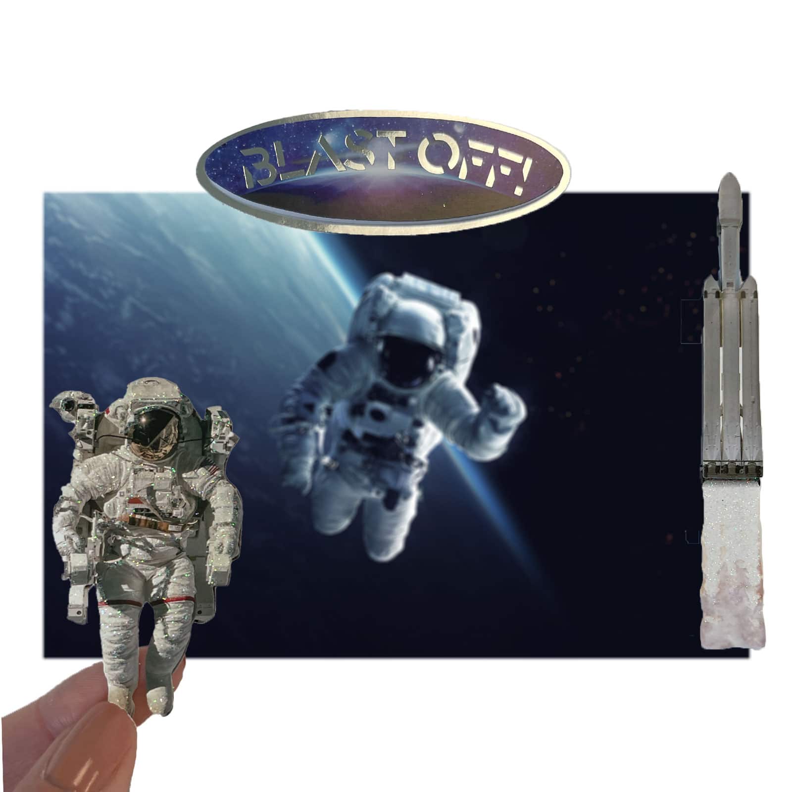 Astronaut Dimensional Stickers by Recollections&#x2122;