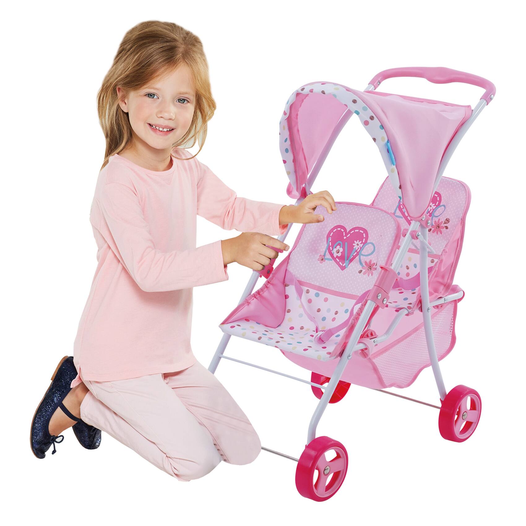 play double stroller