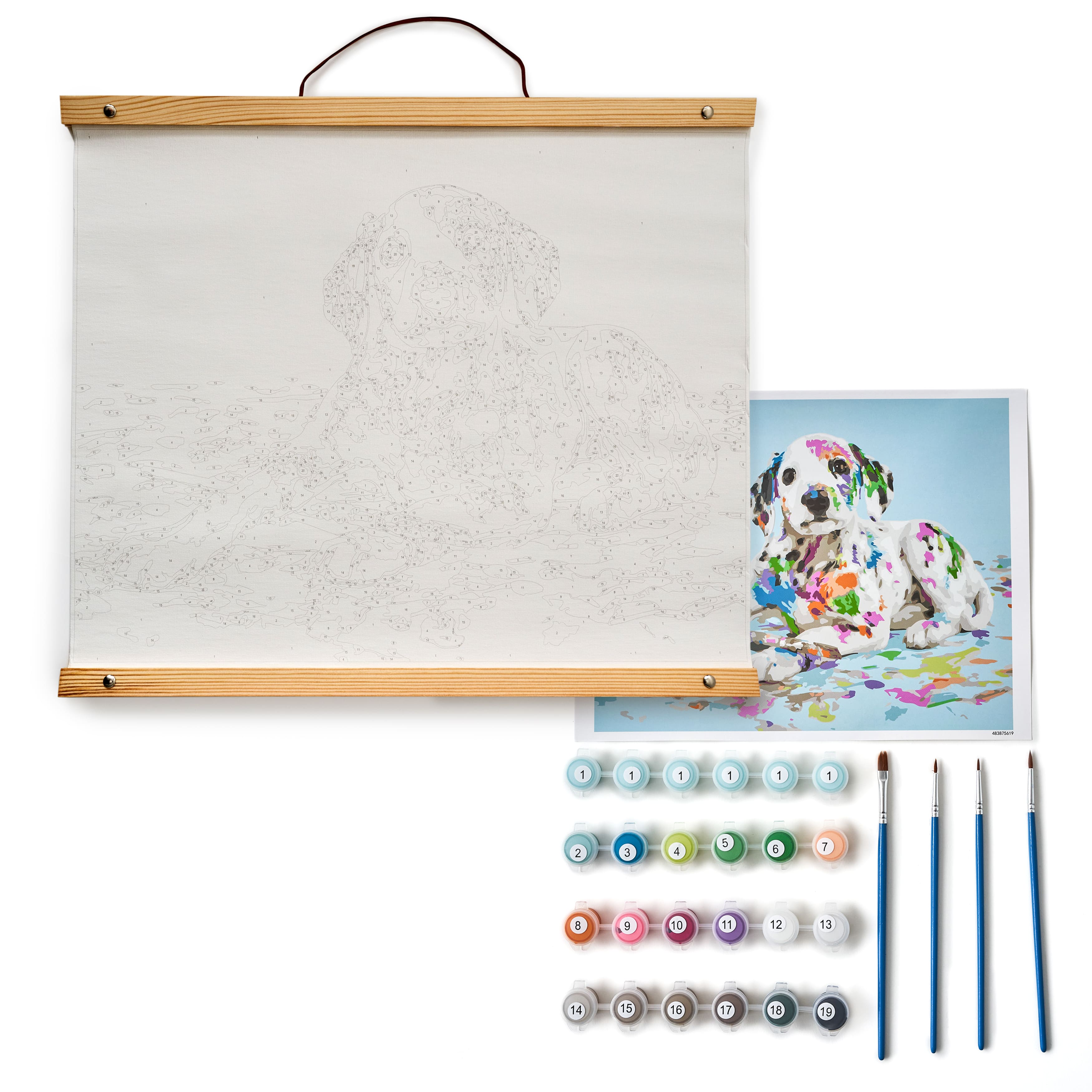 Dalmatian Paint-by-Number Kit by Artist&#x27;s Loft&#x2122; Necessities&#x2122;