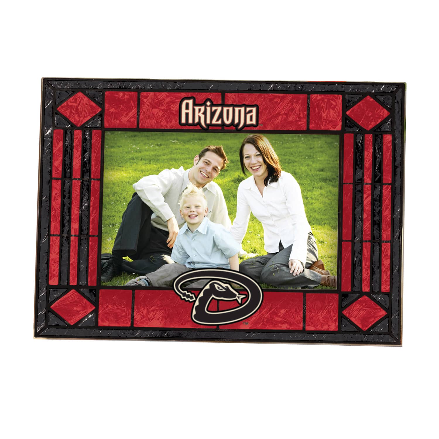 The Memory Company MLB Art Glass Horizontal Frame