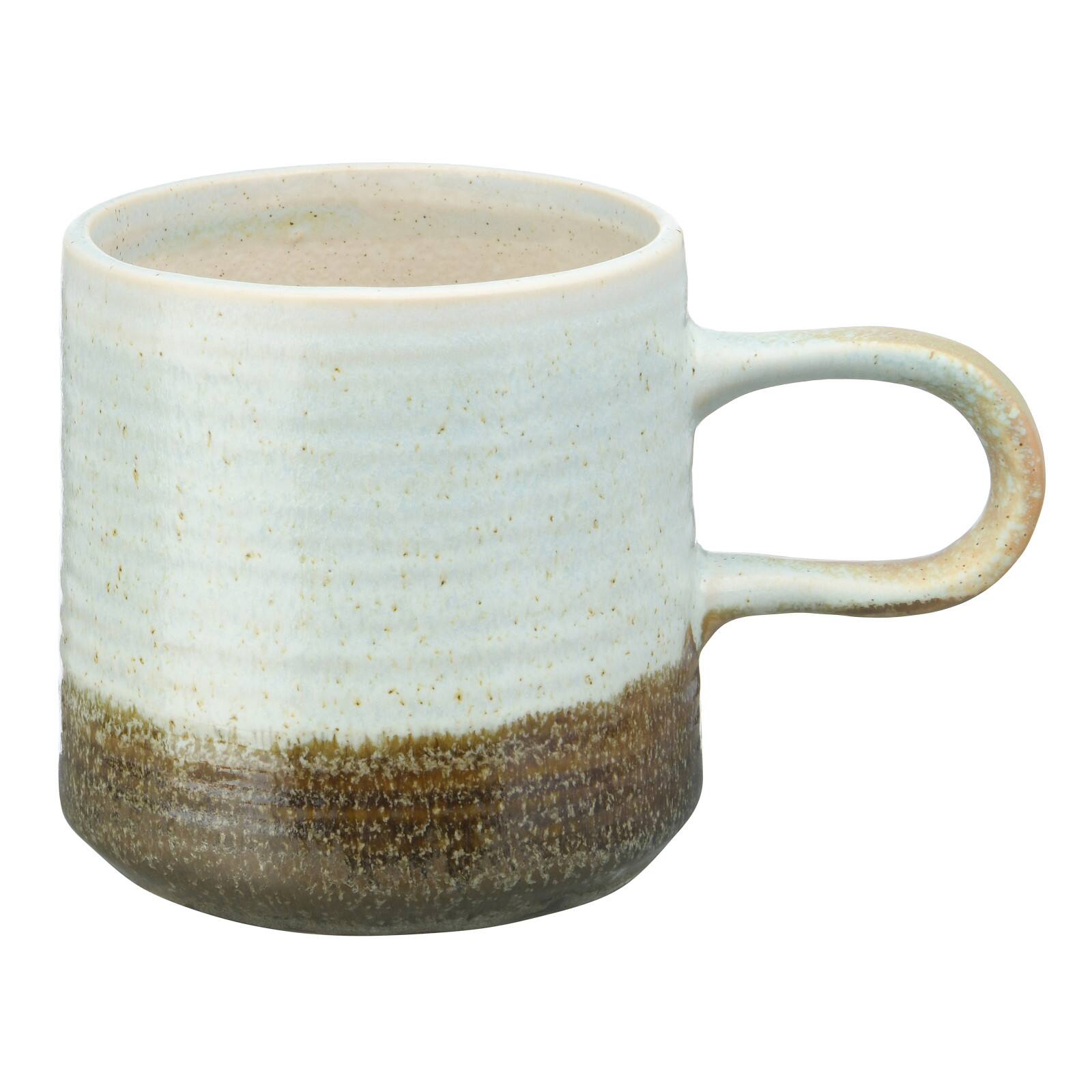 Hello Honey&#xAE; Assorted Stoneware with Blue and Brown Reactive Glaze Mug Set