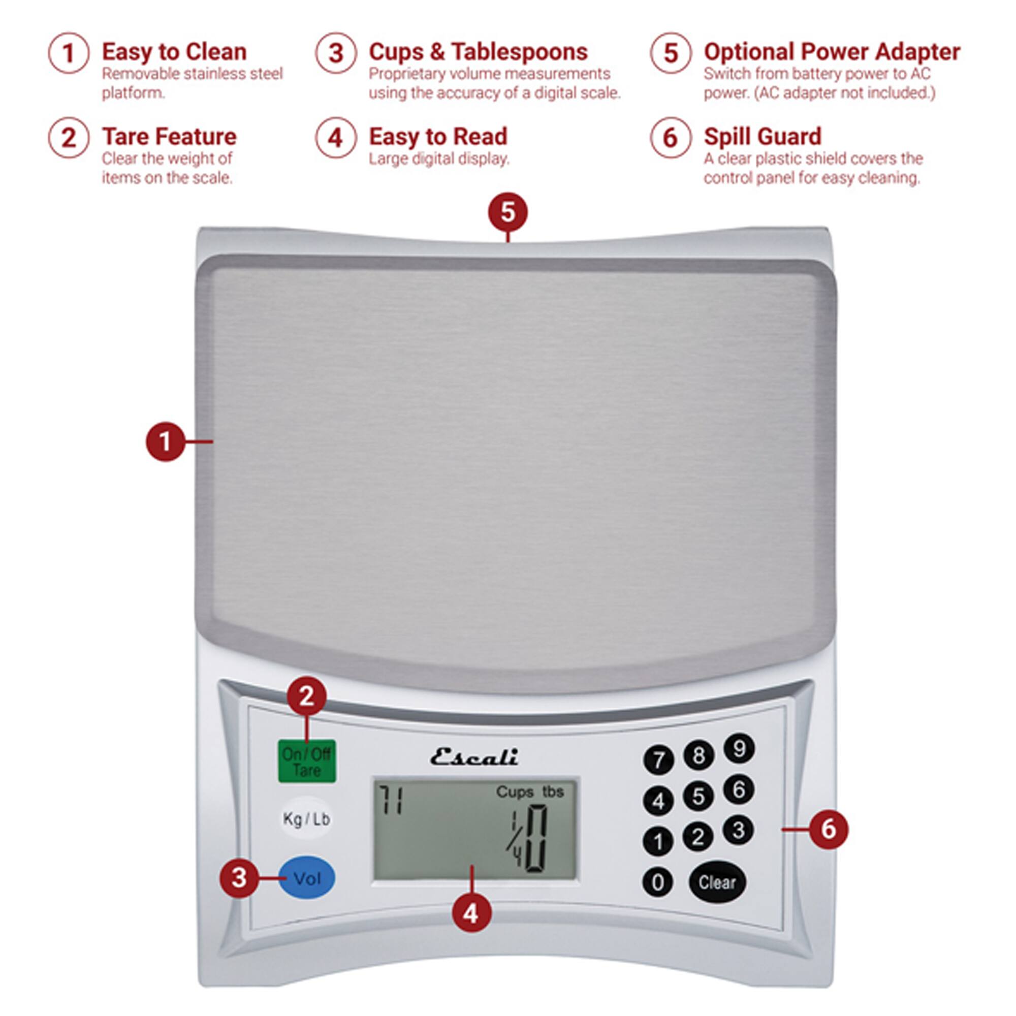 Escali Pana Baking Scale