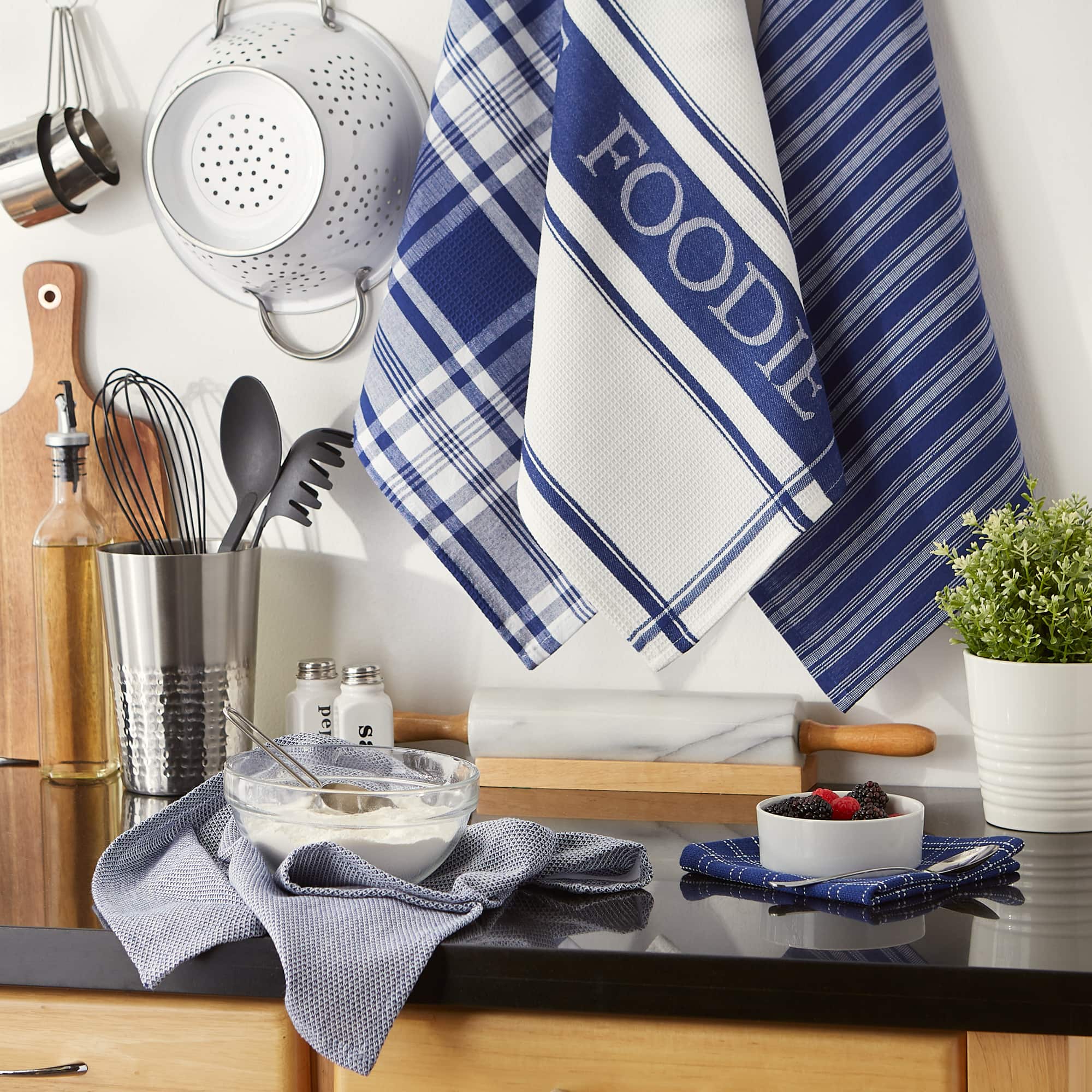DII® Foodie Dish Towel & Dishcloth Set, Michaels