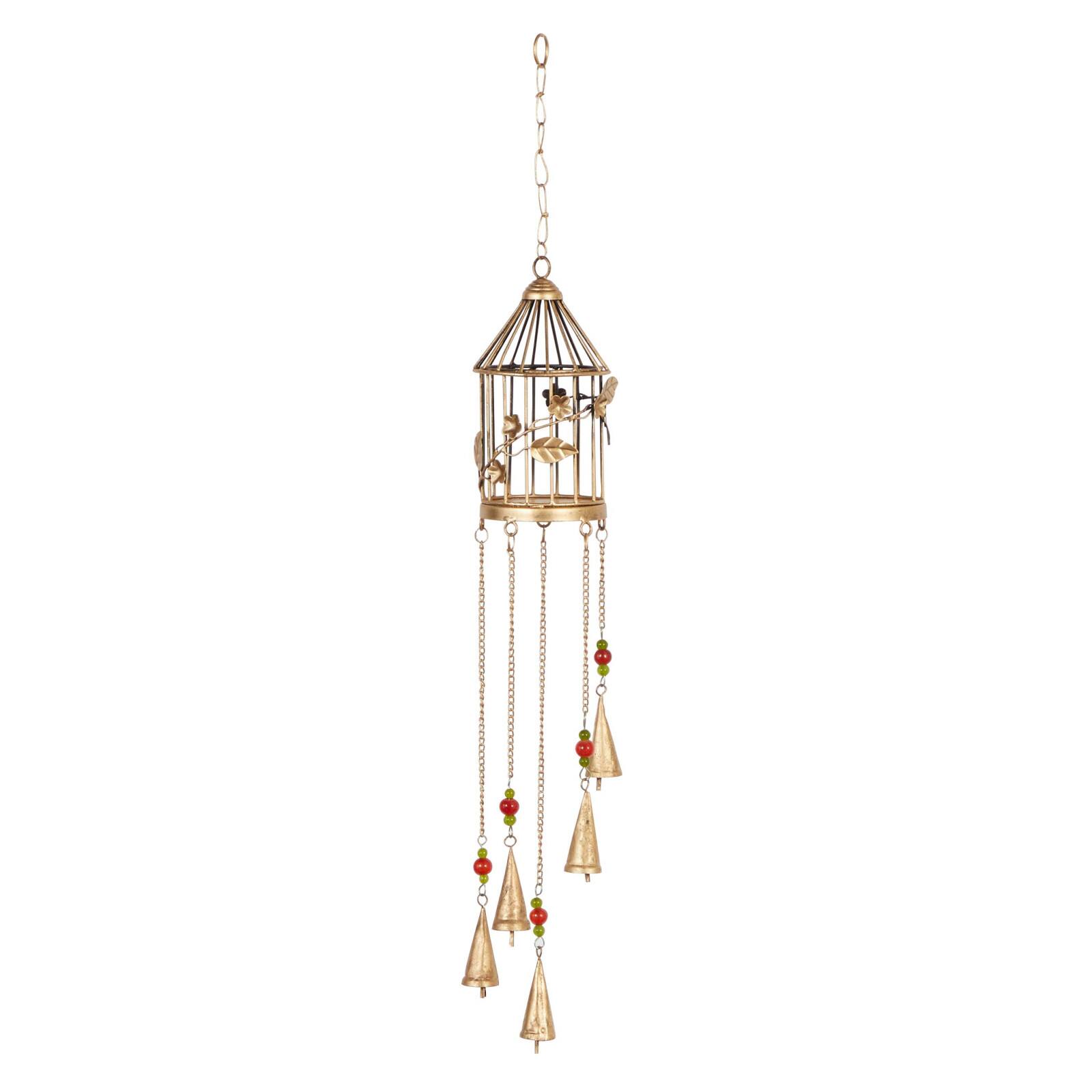 Gold Metal Eclectic Windchime