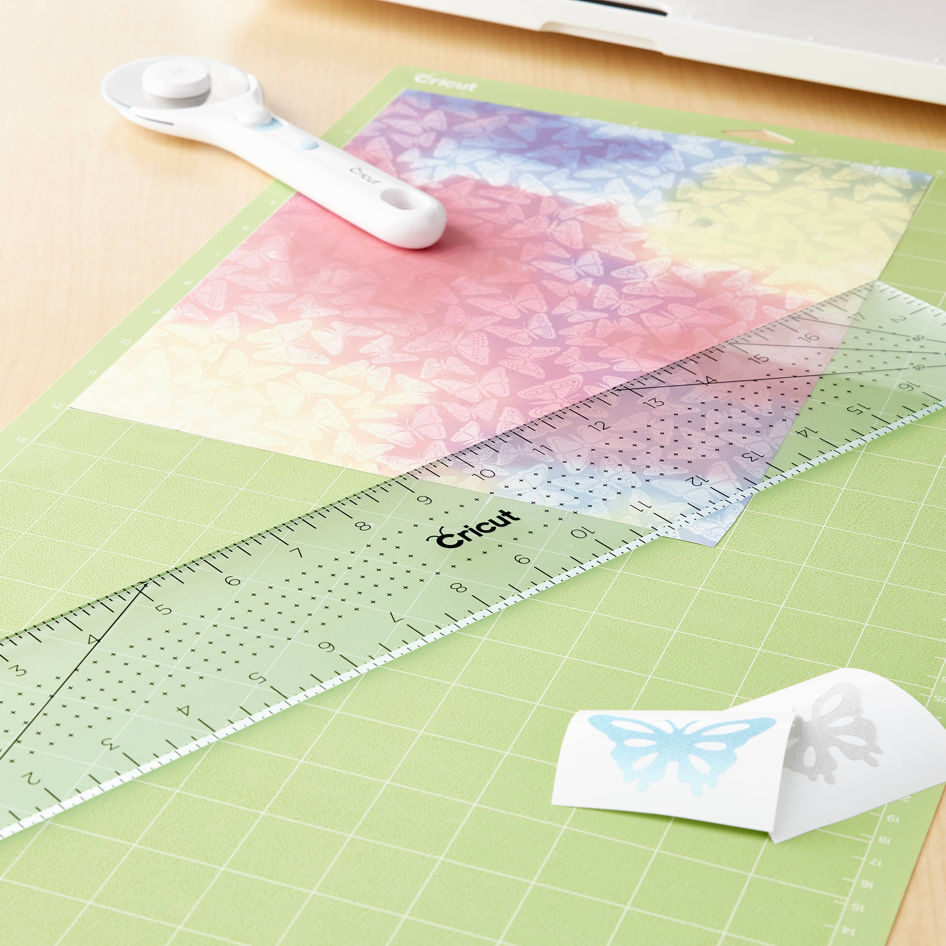 6 Pack: Cricut&#xAE; Mint Acrylic Ruler, 3&#x22; x 18&#x22;