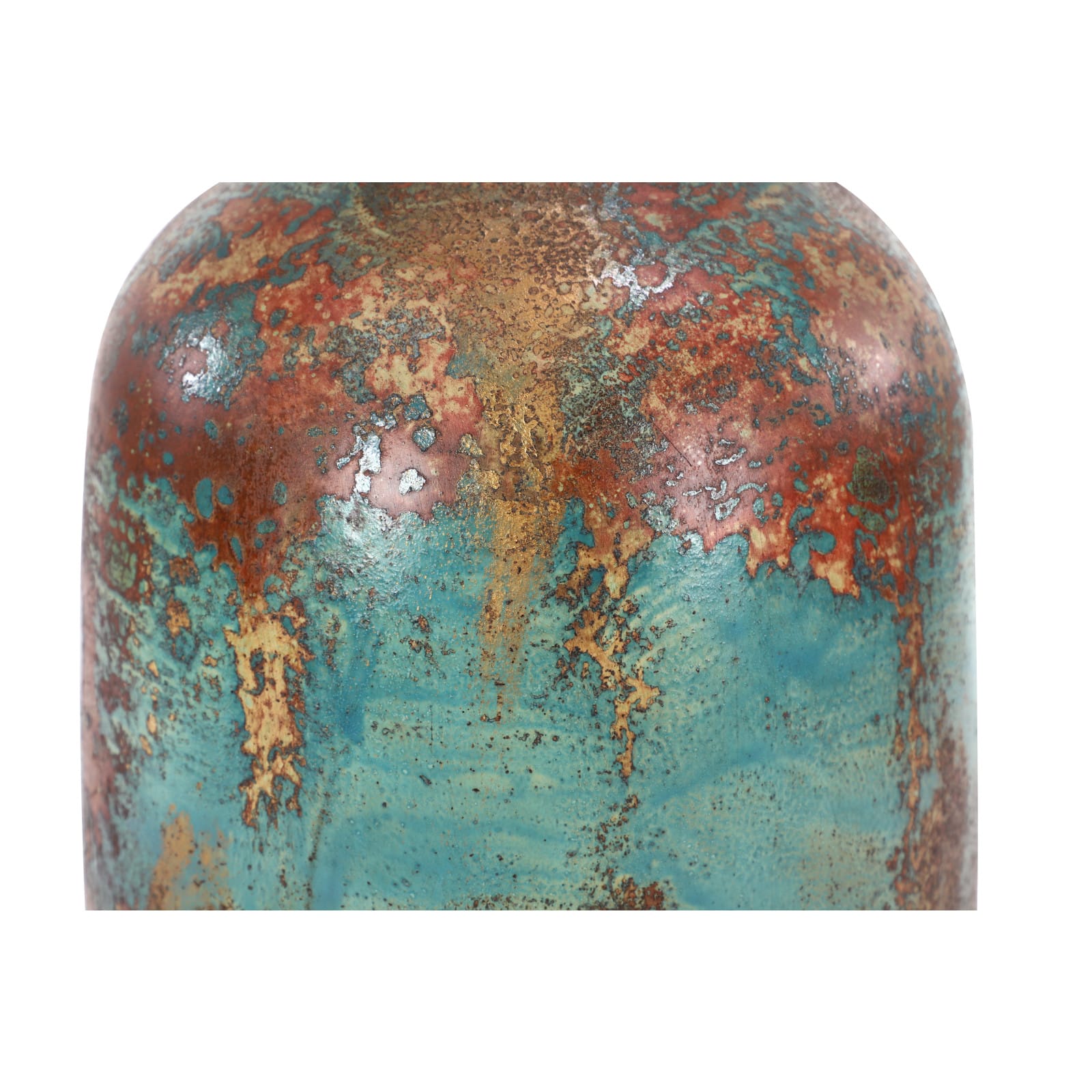 Blue Ceramic Rustic Vase