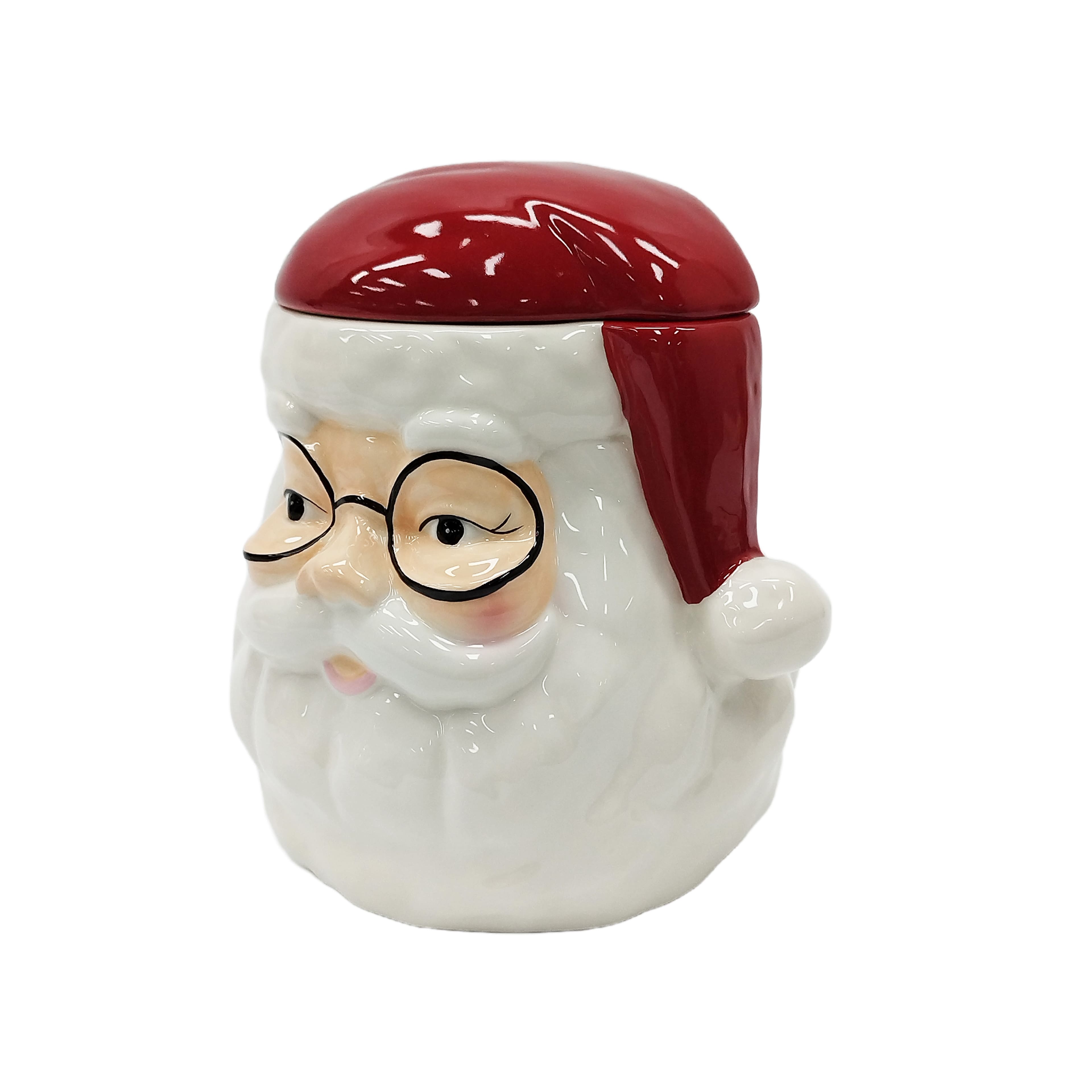 8.5&#x22; Santa Ceramic Cookie Jar by Ashland&#xAE;
