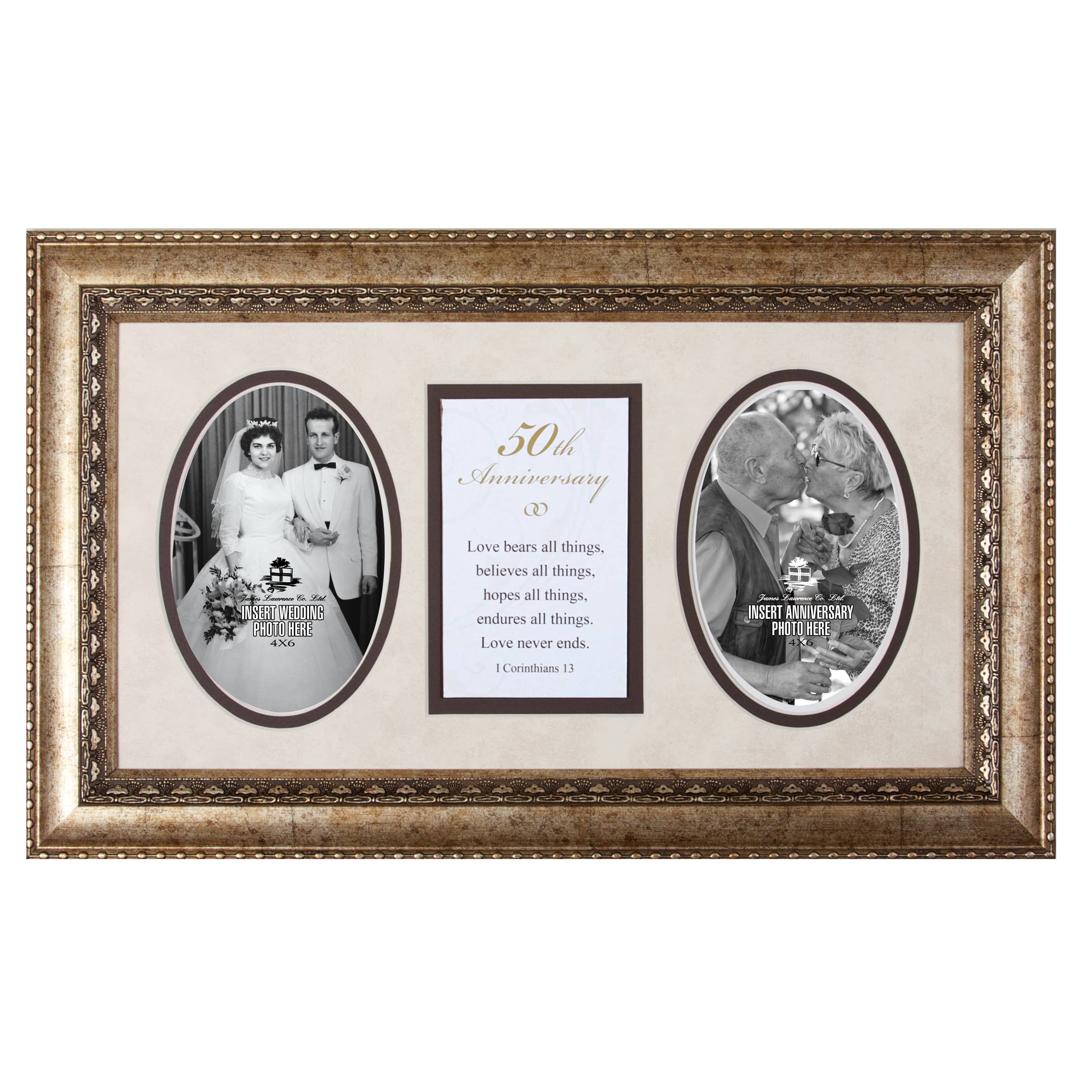 James Lawrence 50th Anniversary 4" x 6" Frame