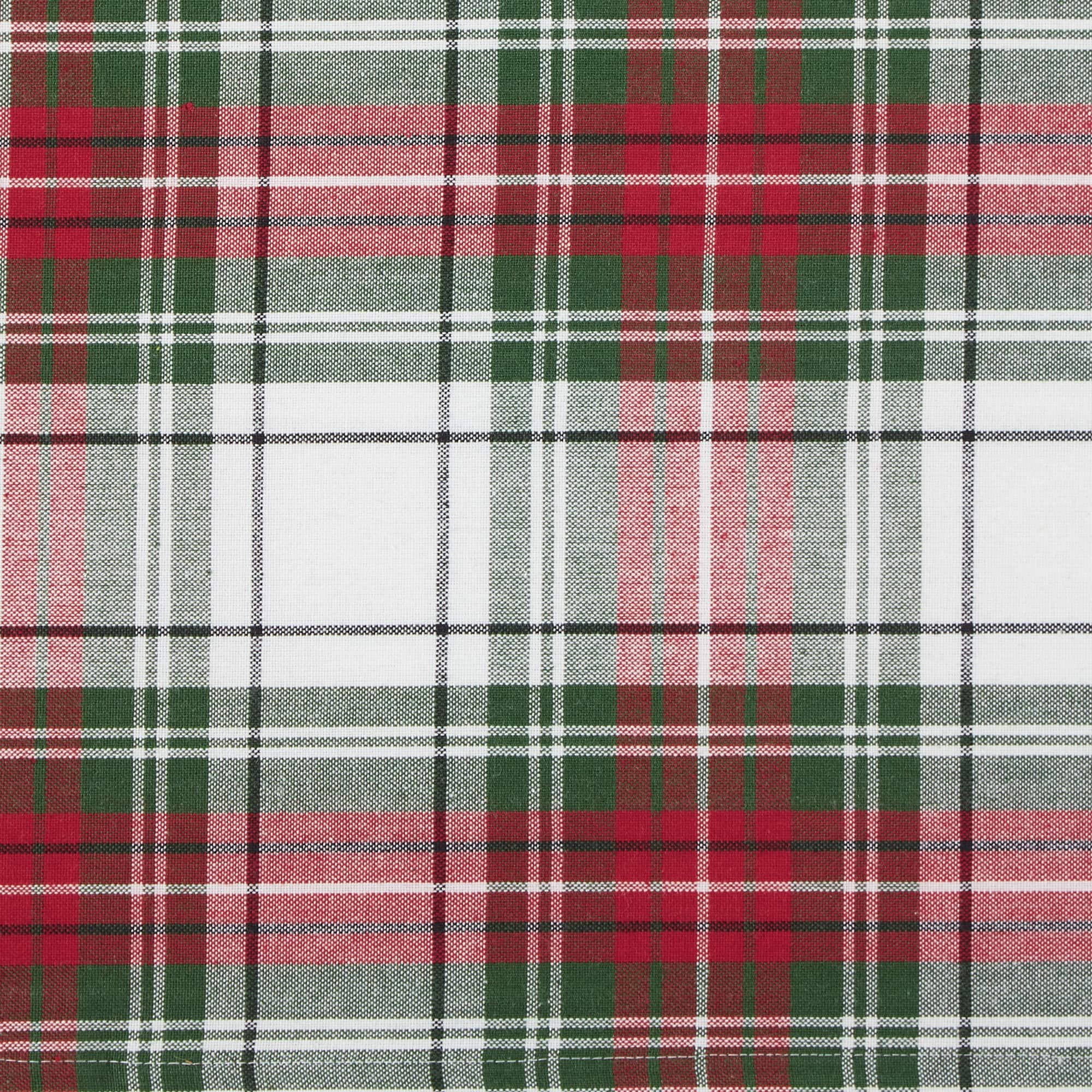 DII&#xAE; 72&#x22; Christmas Plaid Table Runner